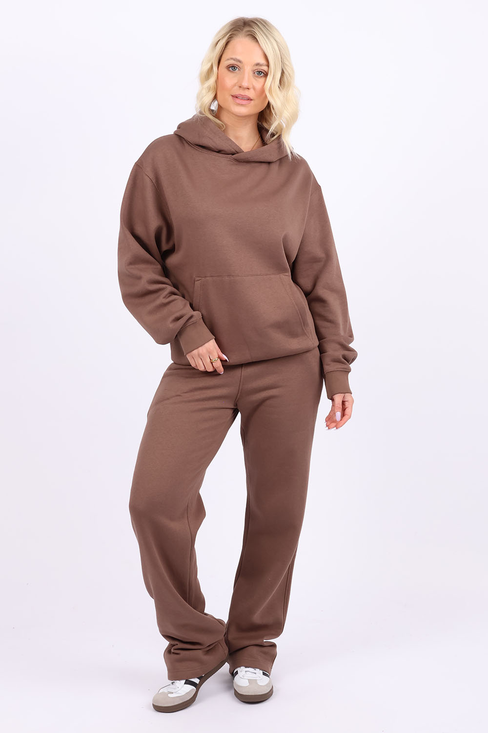 Oversized LSF Fleece Hoodie & Straight Leg Jogger Set (Pack of 4 Sets)