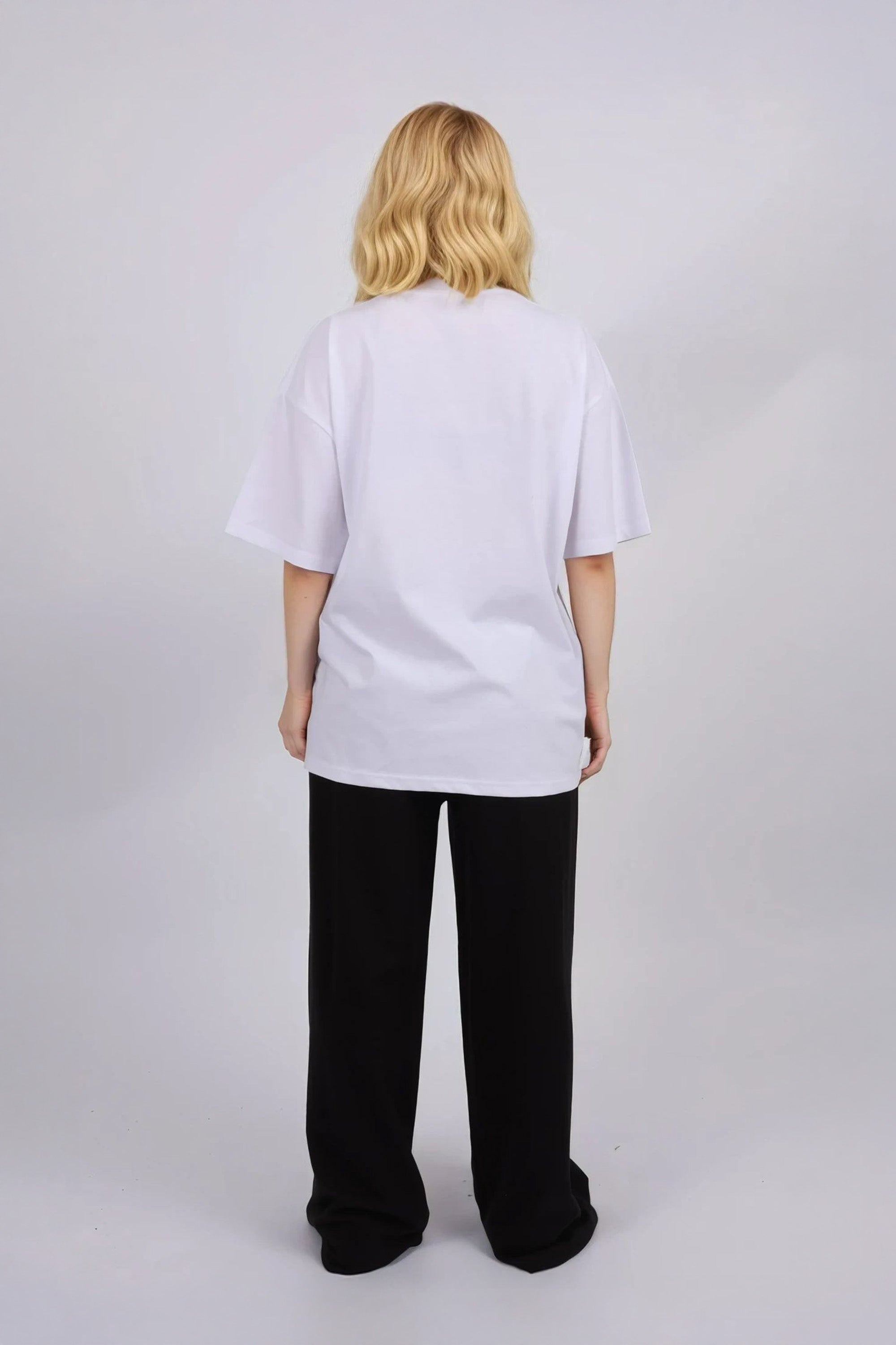 Oversized T-Shirt In Grapefruit Florida Print (Custom Pack)