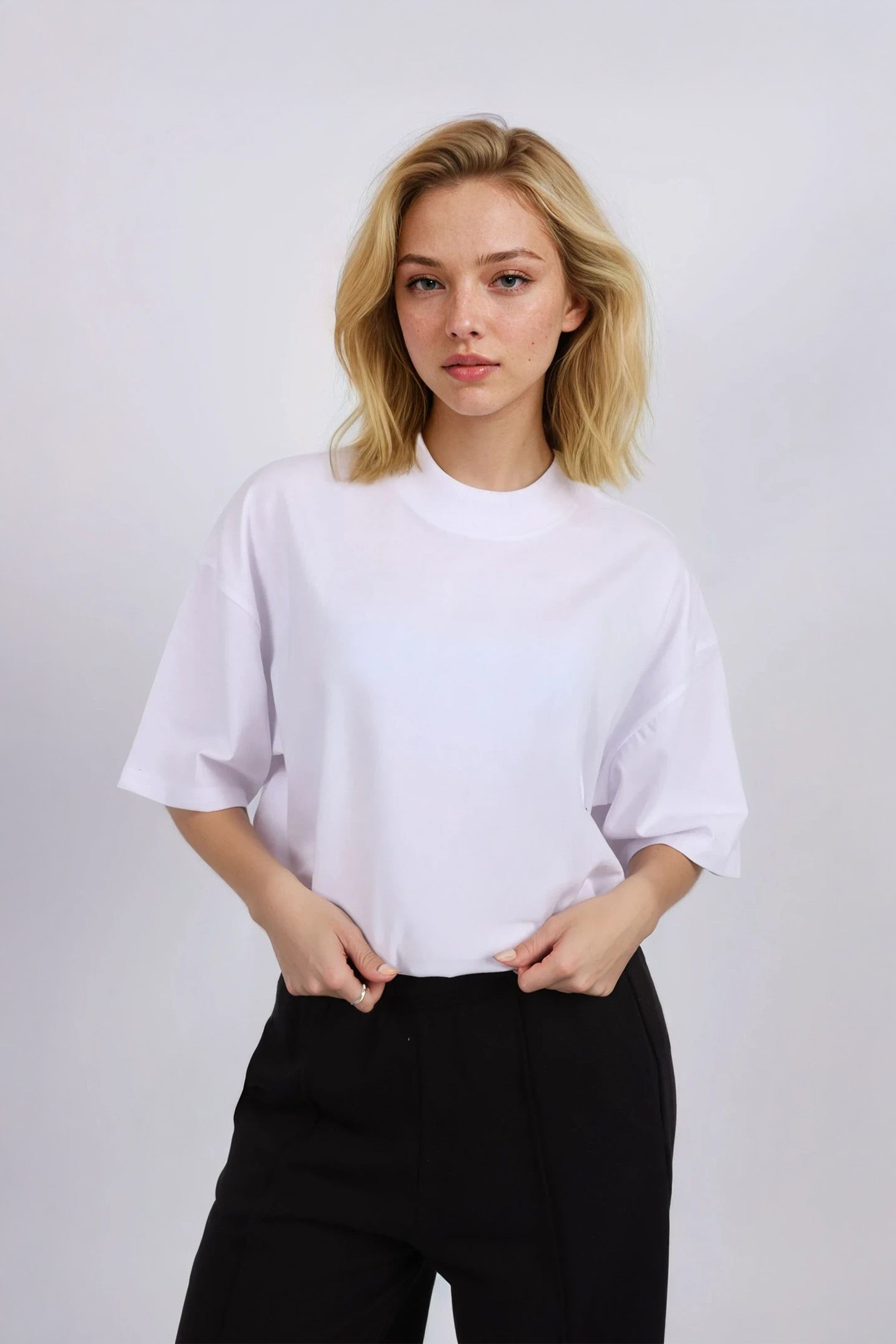 Unisex 150GSM Oversized Plain T-Shirts (Custom Pack)