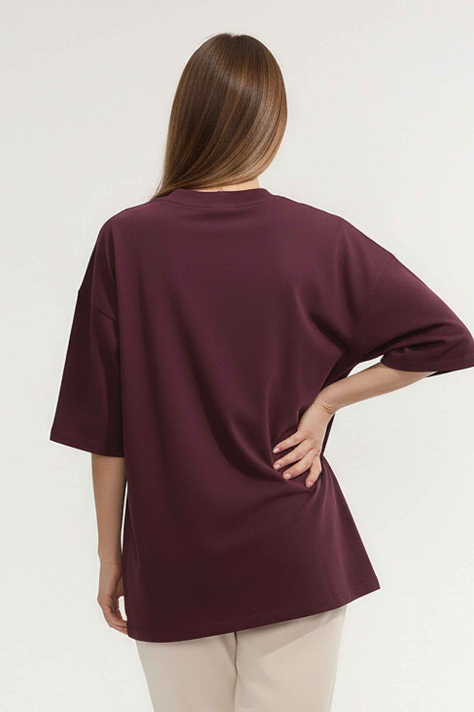 220GSM Oversized T-Shirt in Small But Furious Cat Print