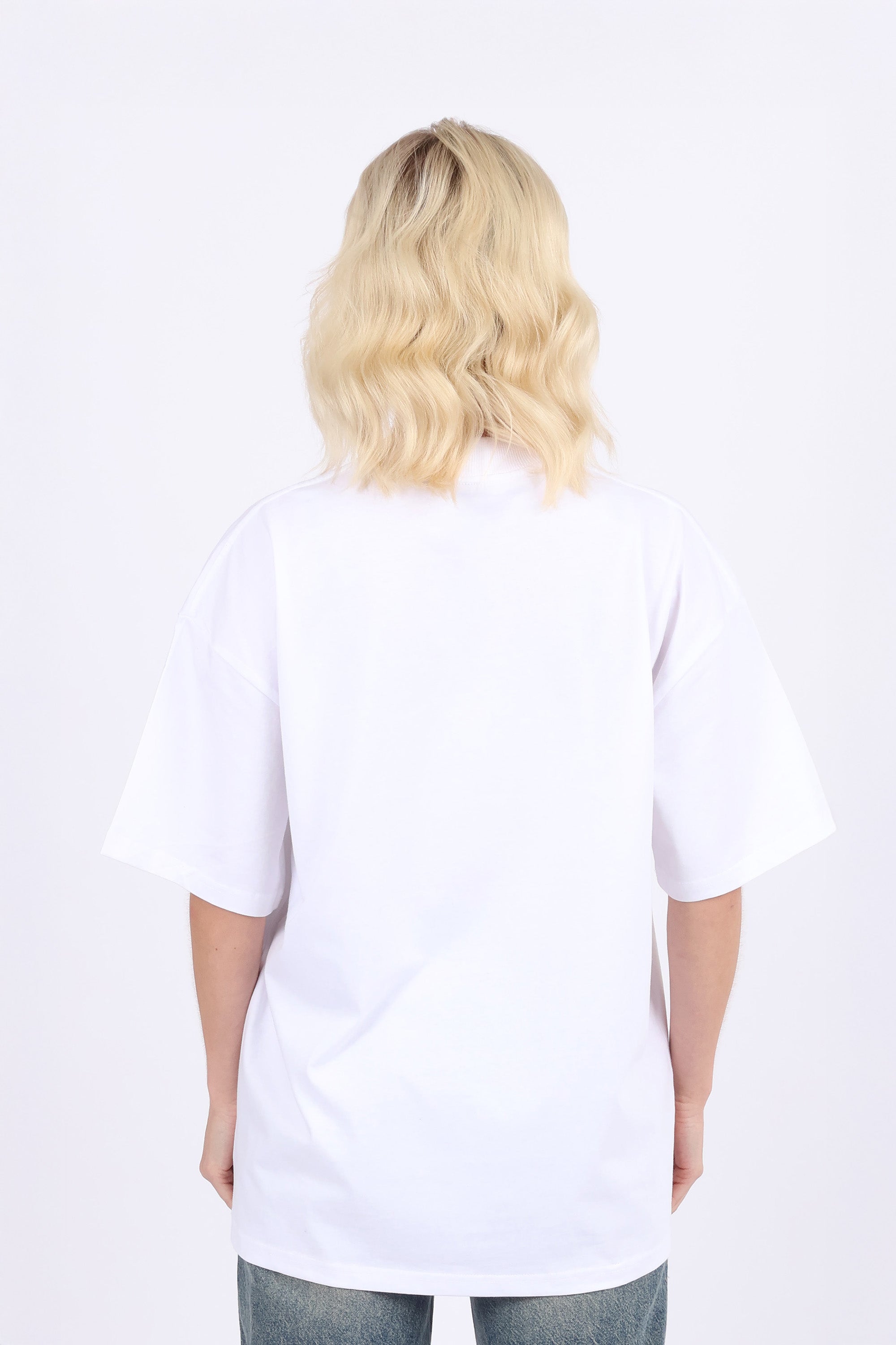 220GSM Oversized T-Shirt In LA Dolce Vita Lobster Print (Custom Pack)