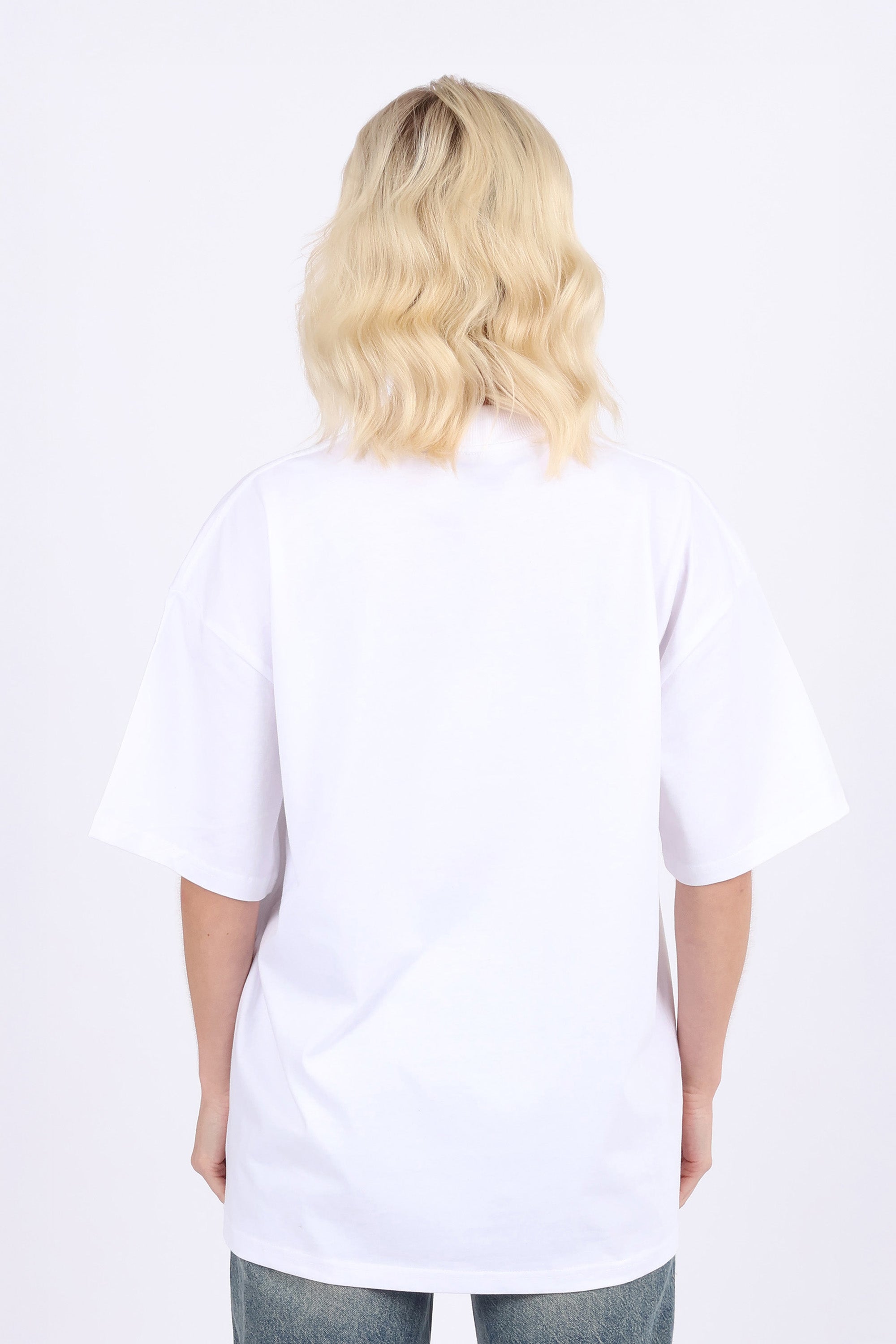 220GSM Oversized T-Shirt in Leopard NYC Print