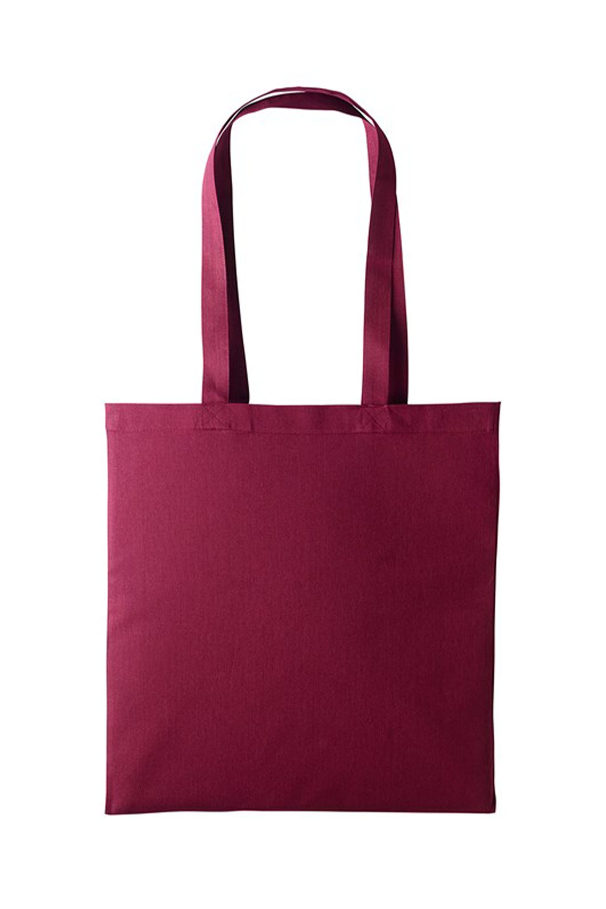 Custom Printed Cotton Shopper Long Handle Canvas Bag