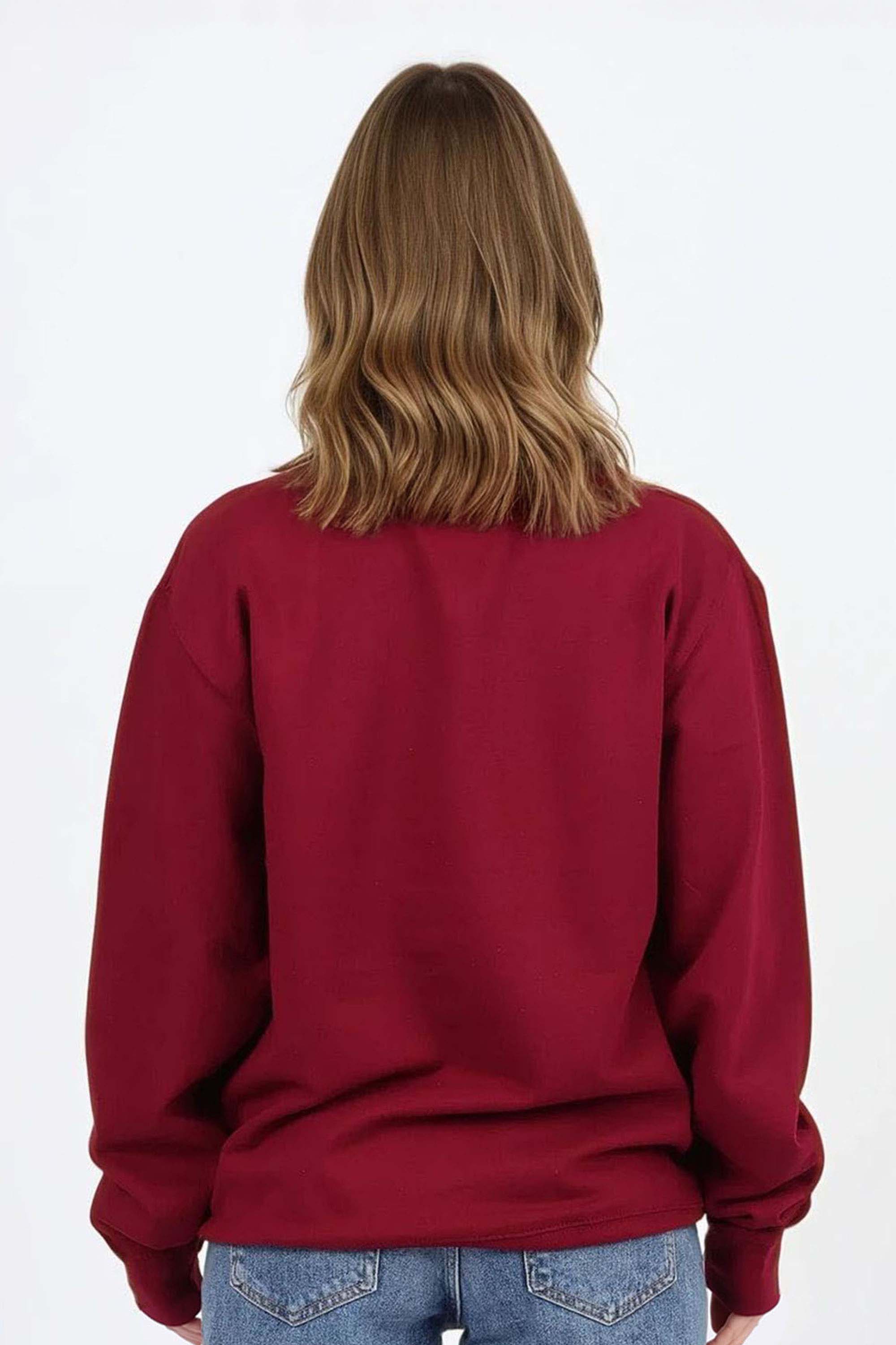 College League Teddy Athletic Printed Sweatshirt