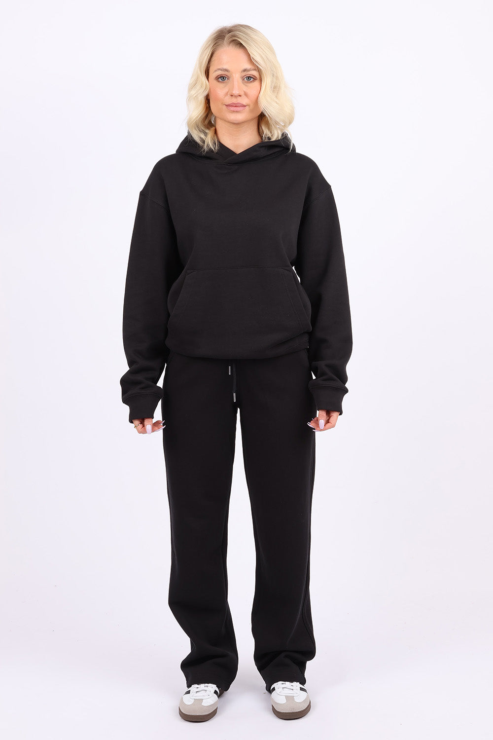 Oversized LSF Fleece Hoodie & Straight Leg Jogger Set (Pack of 4 Sets)