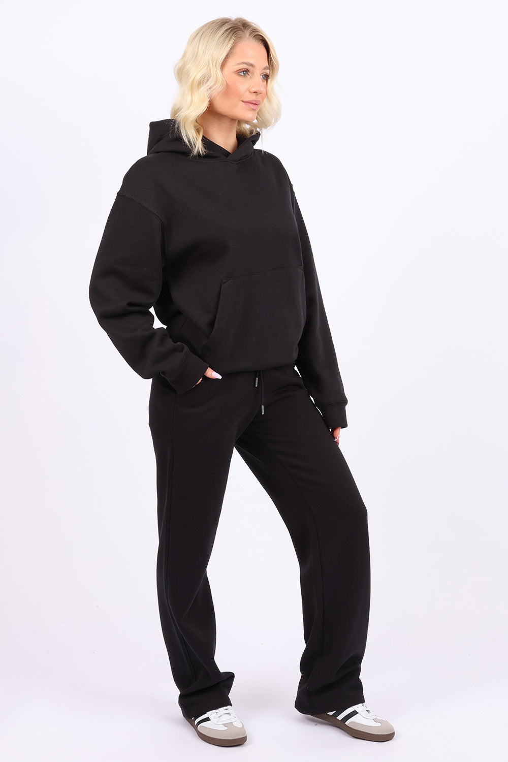 Oversized LSF Fleece Hoodie & Straight Leg Jogger Set (Pack of 4 Sets)