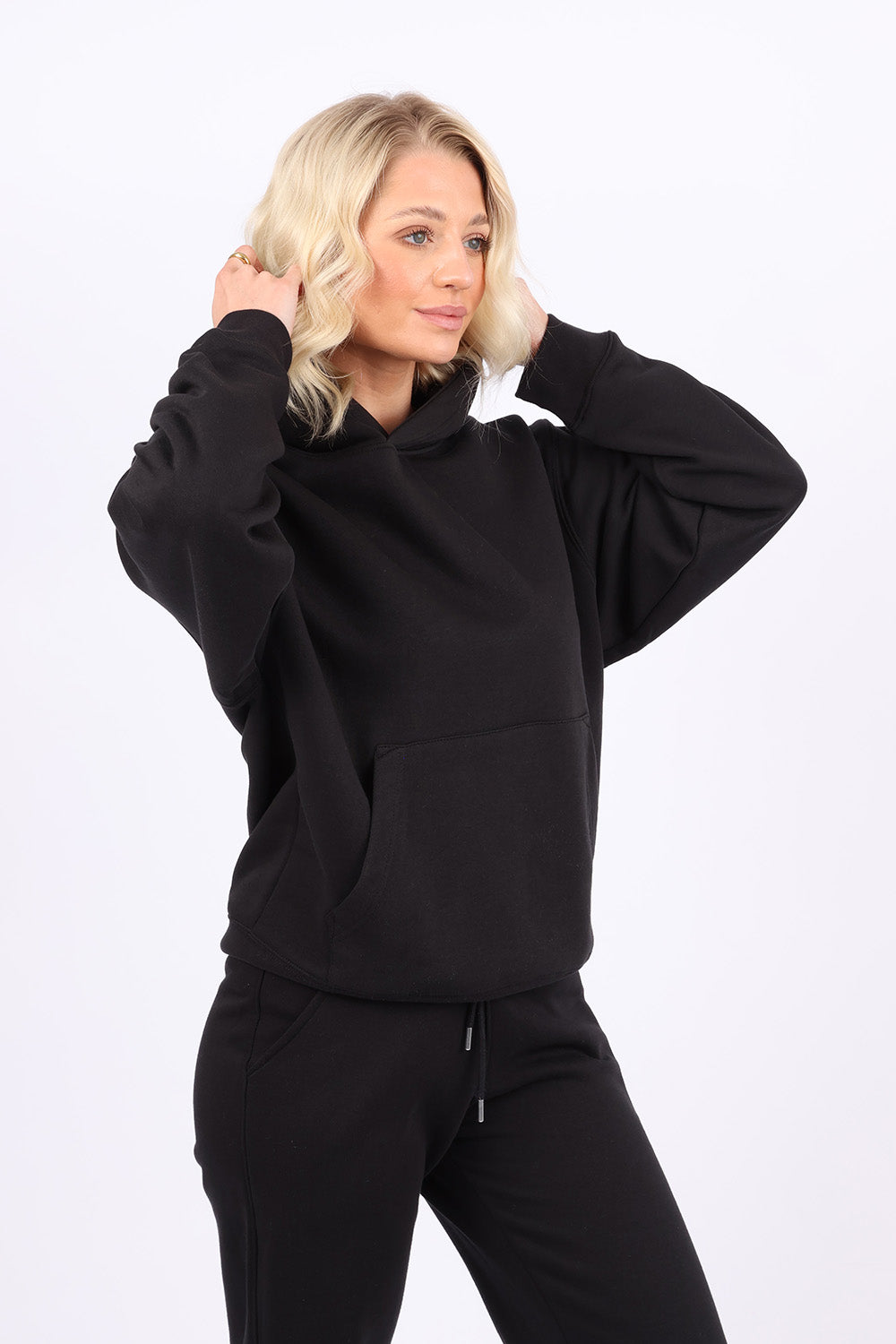 Oversized LSF Fleece Hoodie & Straight Leg Jogger Set (Pack of 4 Sets)