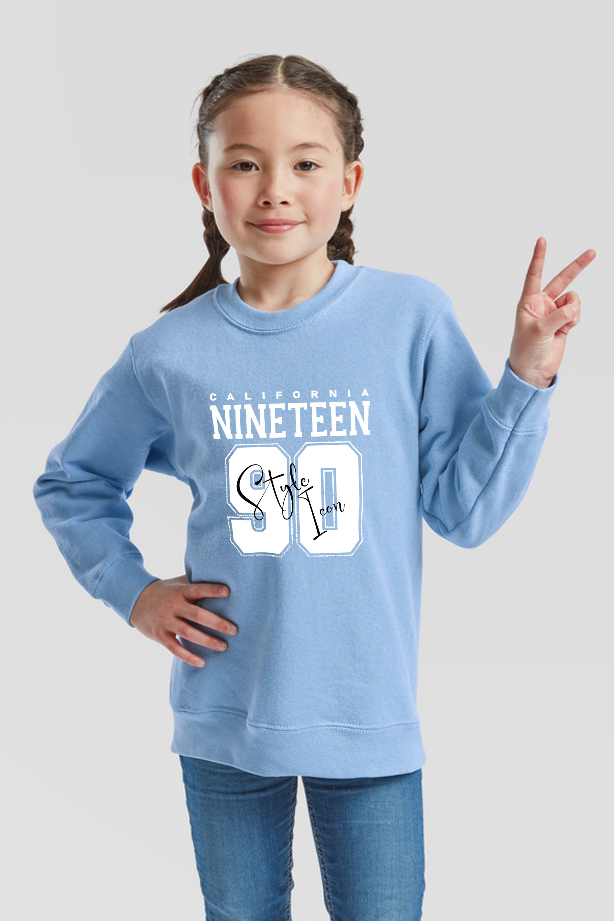 California Nineteen Printed Sweatshirt (Pack of 5)