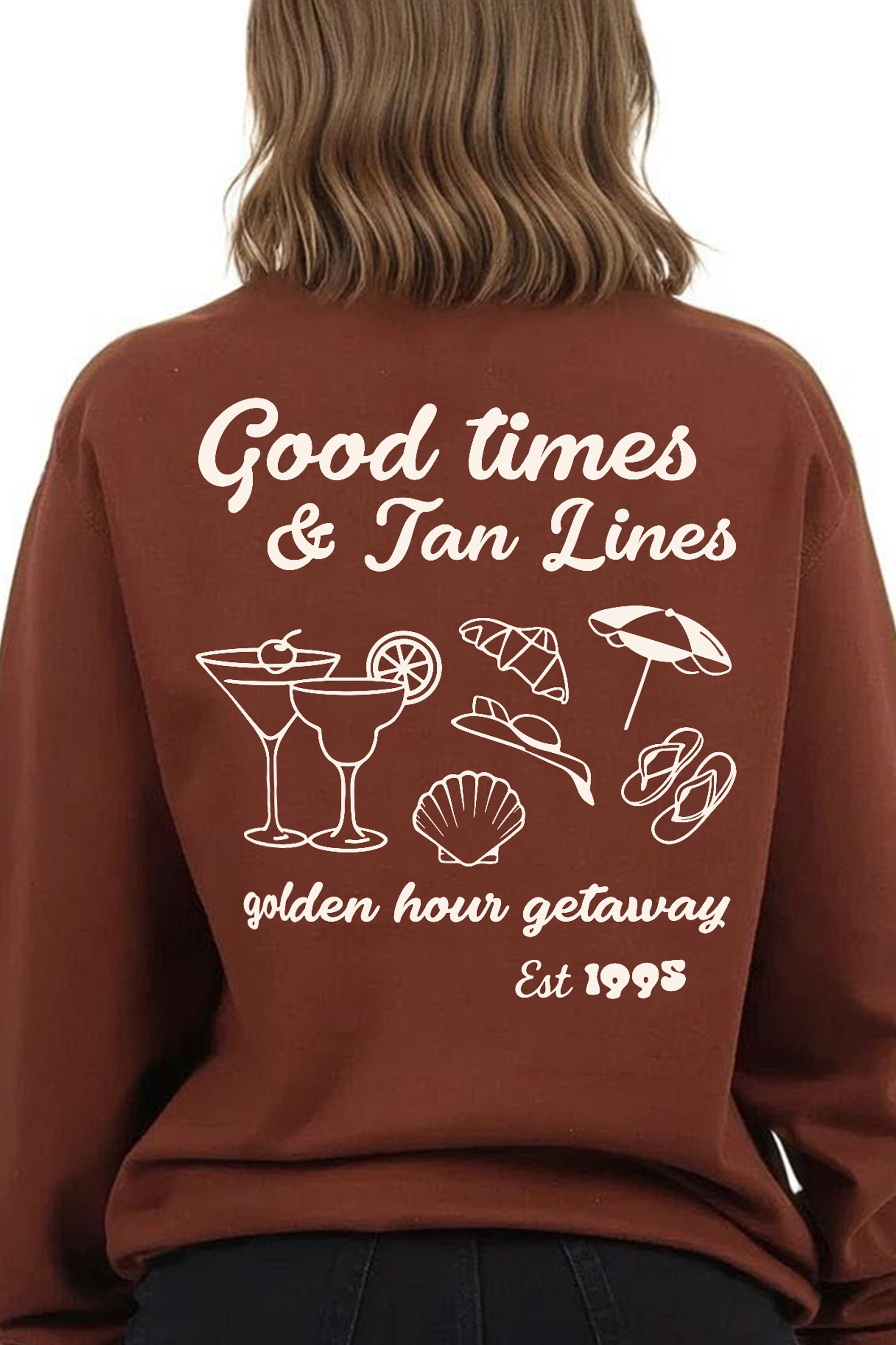 Good Times Printed Sweatshirt