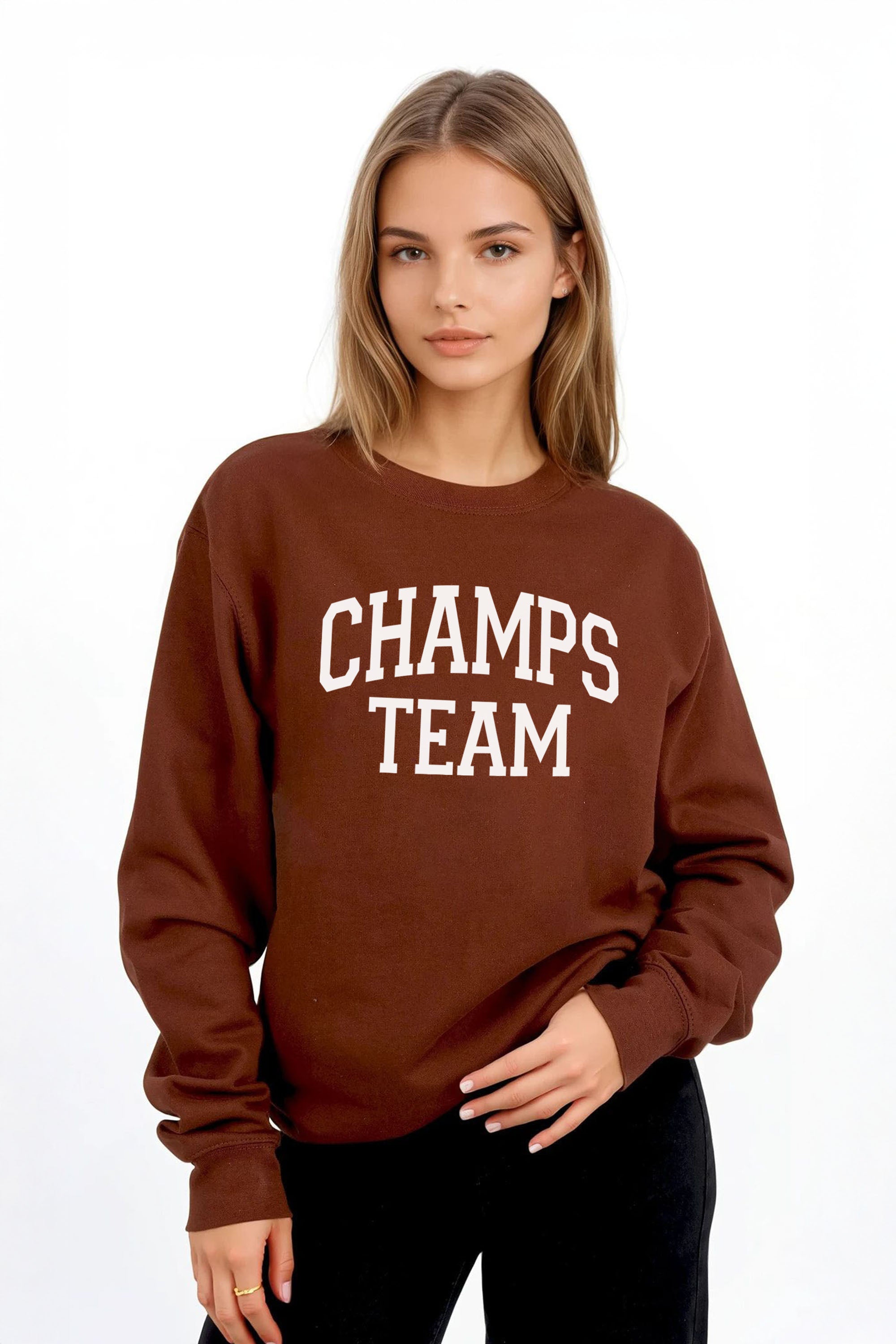 Vintage Champs Team Printed Sweatshirt