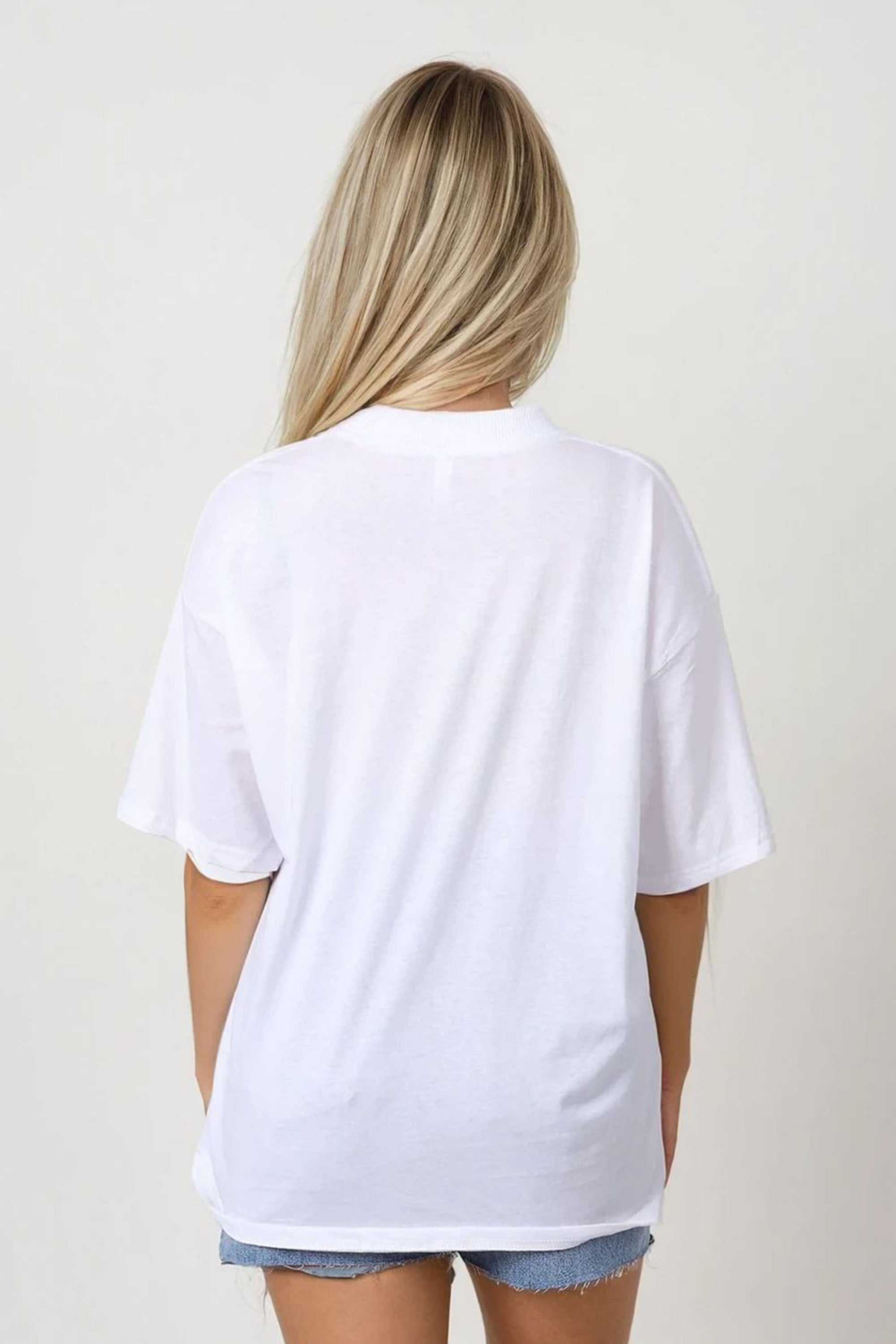 150GSM Oversized T-Shirt in Cowgirl Horse Print