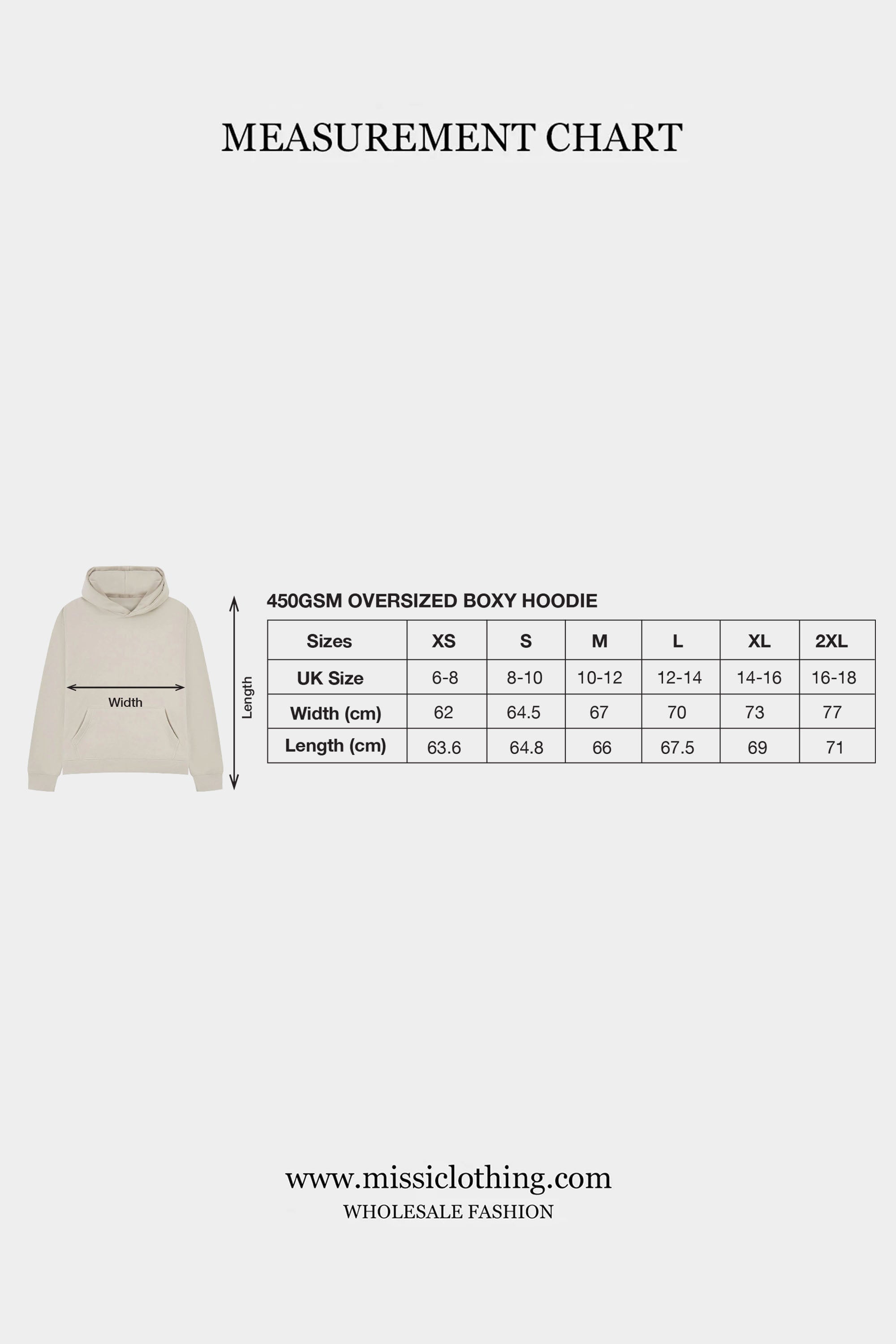 450GSM Heavyweight Unisex Oversized Boxy Custom Printed Hoodie