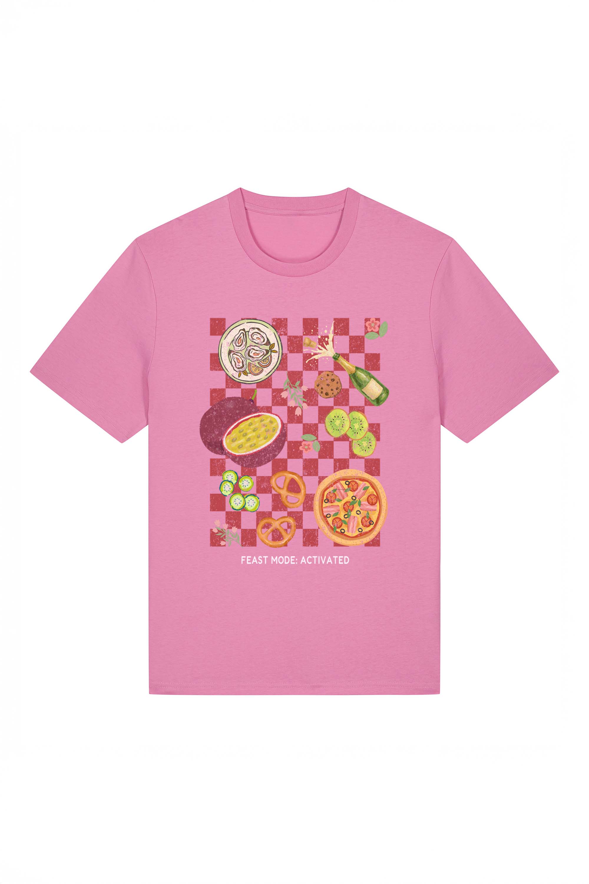 180 GSM Unisex Organic Feast Mood Activated Printed T-Shirt