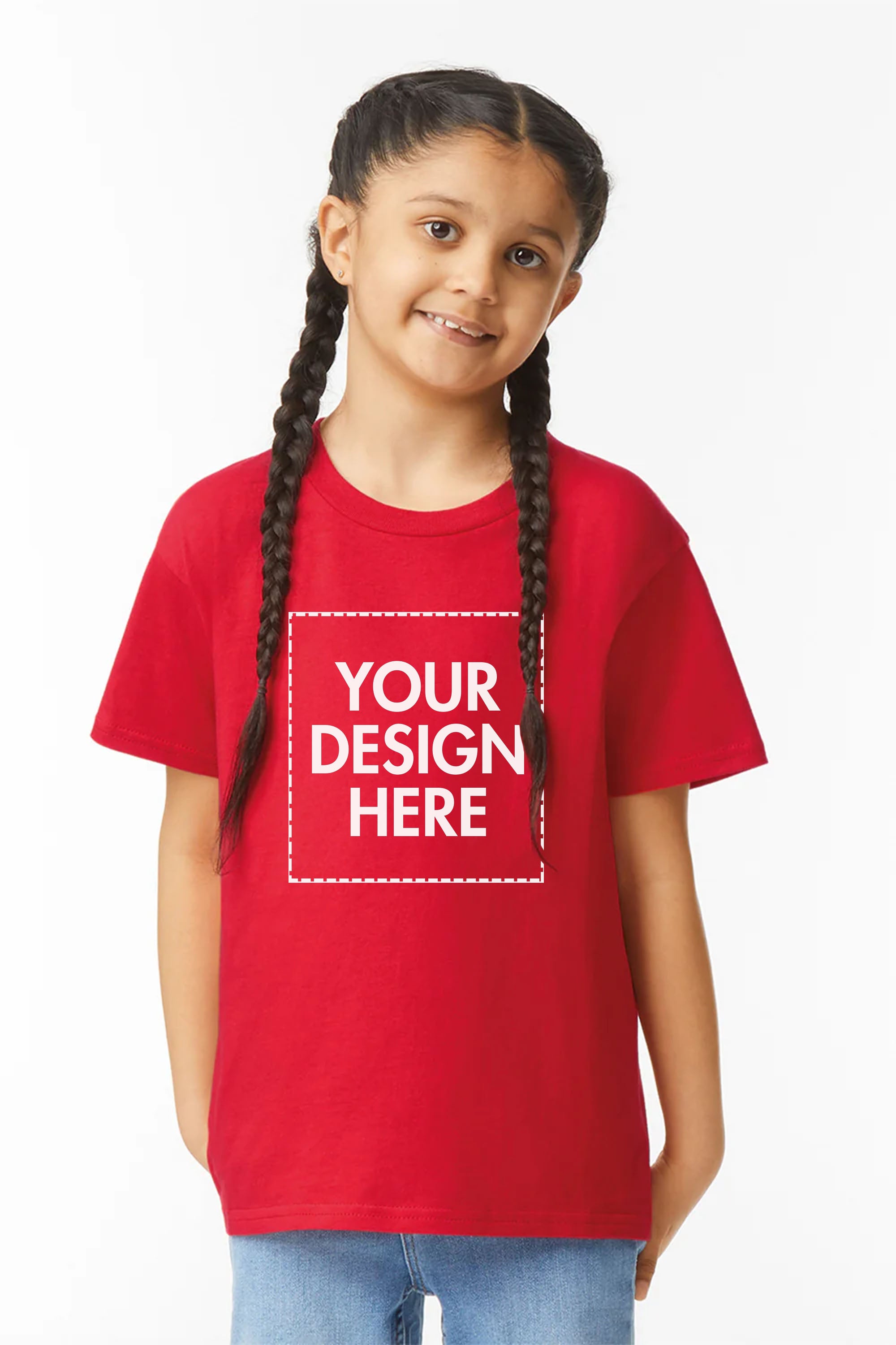 Kids Softstyle Custom Printed T-Shirt