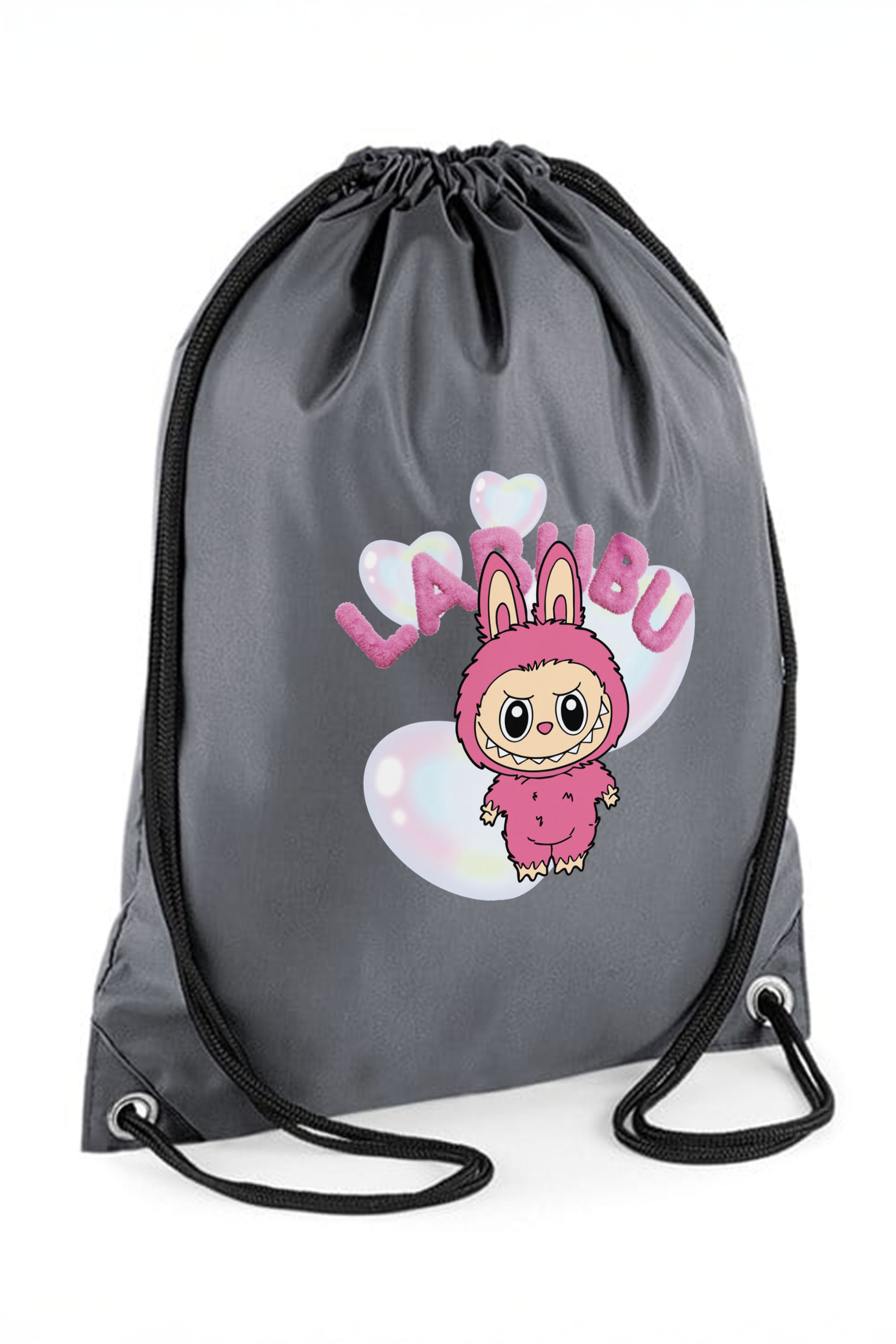 Cute Labubu Printed Water-Resistant PE/KIT BAGS