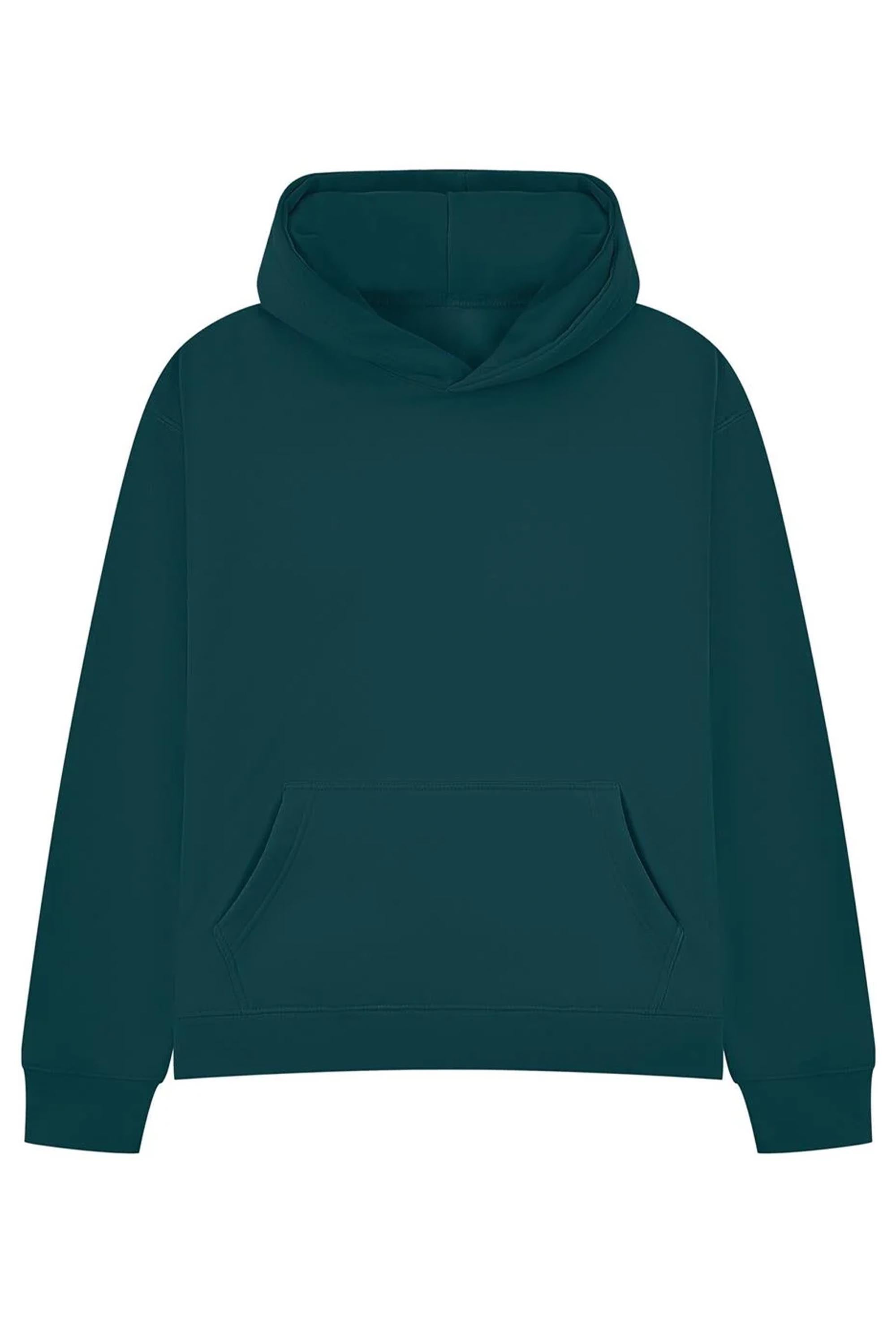 450GSM Heavyweight Unisex Oversized Boxy Plain Hoodie