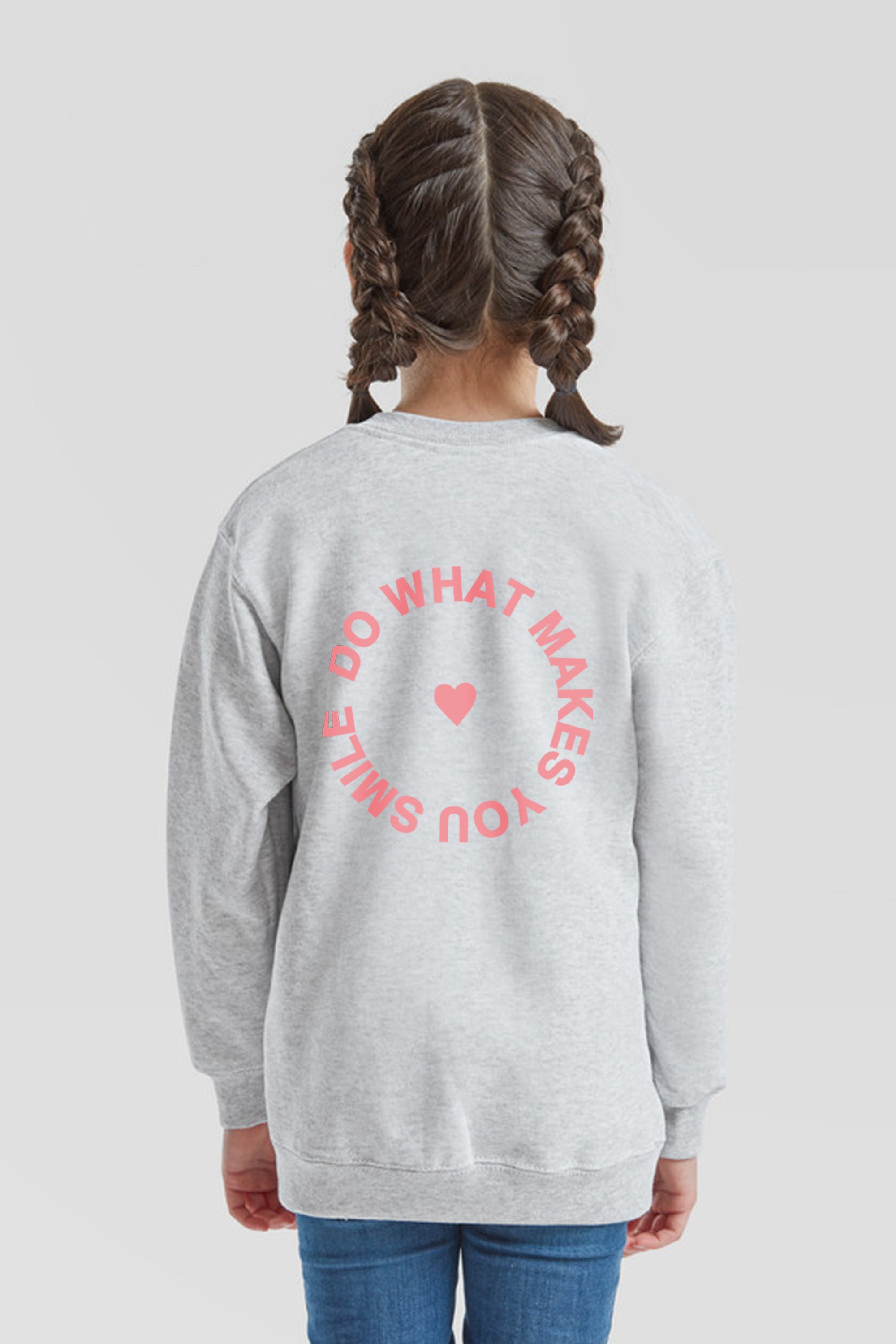 Do What Makes You Smile Printed Sweatshirt (Pack of 5)