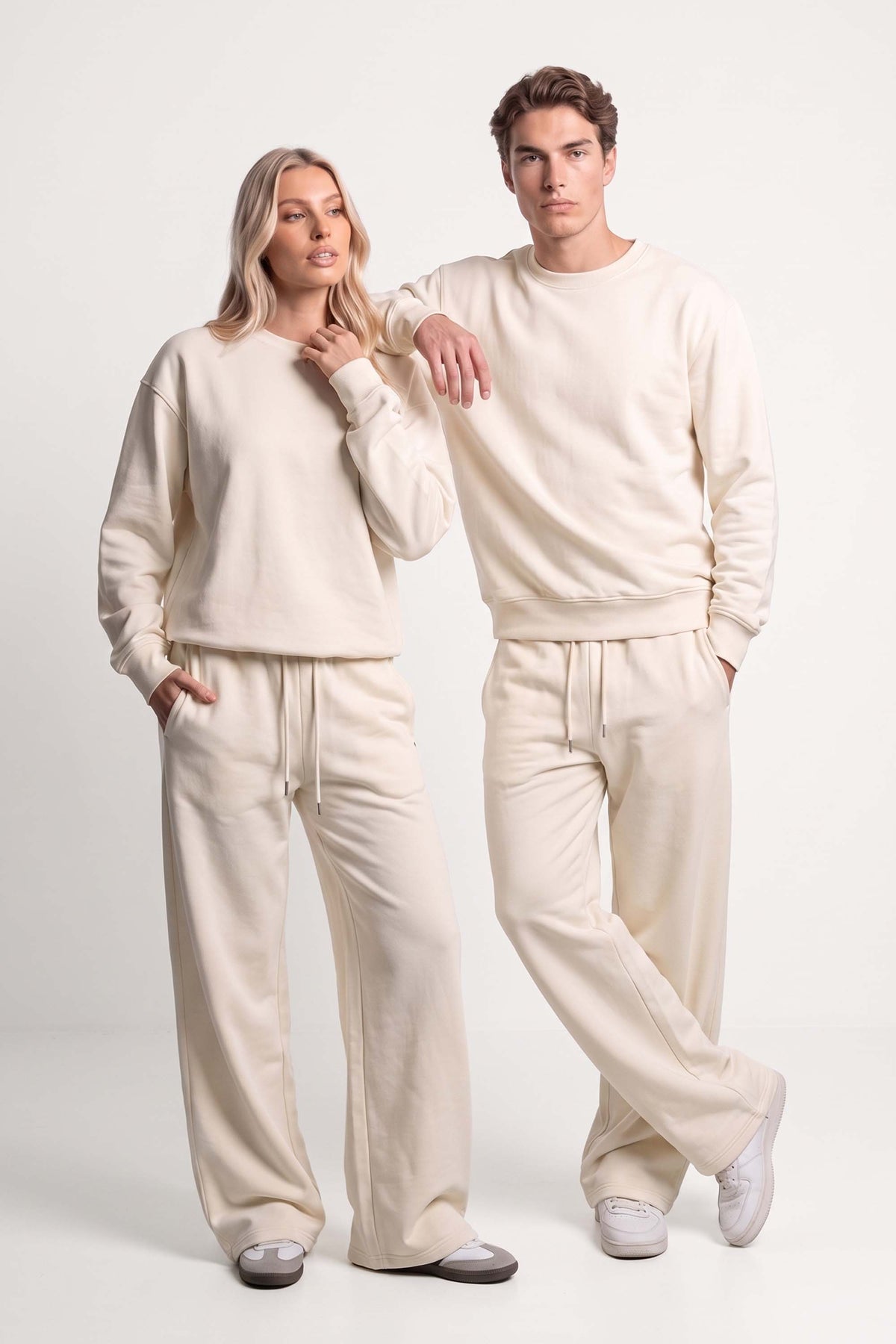 Unisex 280GSM LSF Sweat & Wide Leg Jogger Co-Ord Set