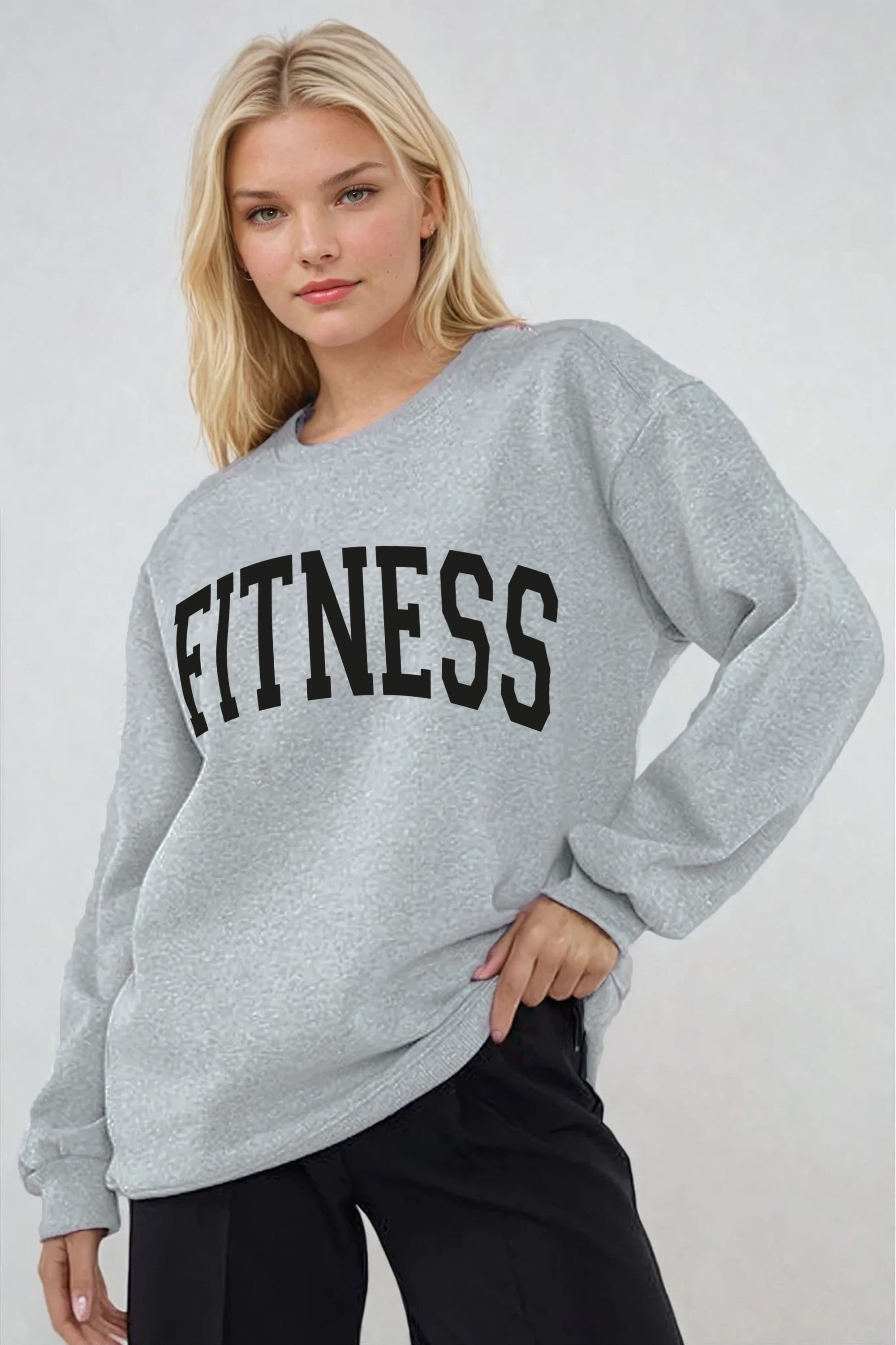 Fitness Printed Sweatshirt (CUSTOM PACKS)