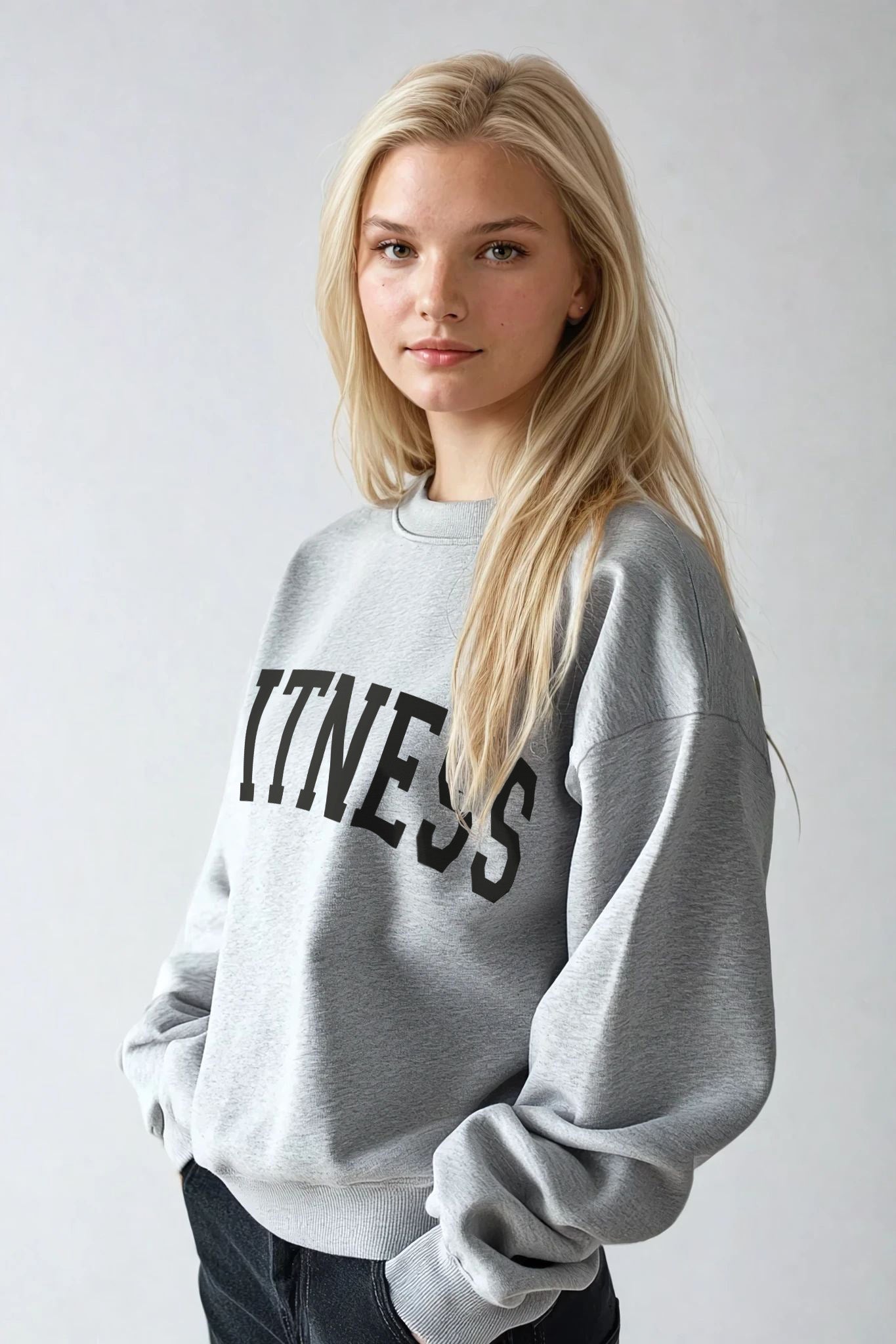 Fitness Printed Sweatshirt (CUSTOM PACKS)