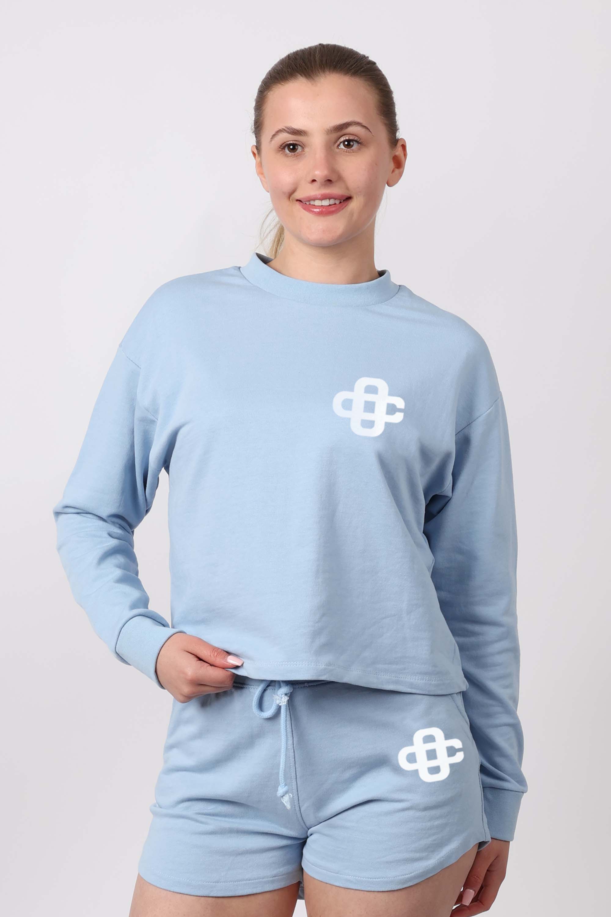 French Terry OC Logo Co-ord set (Pack Of 6)