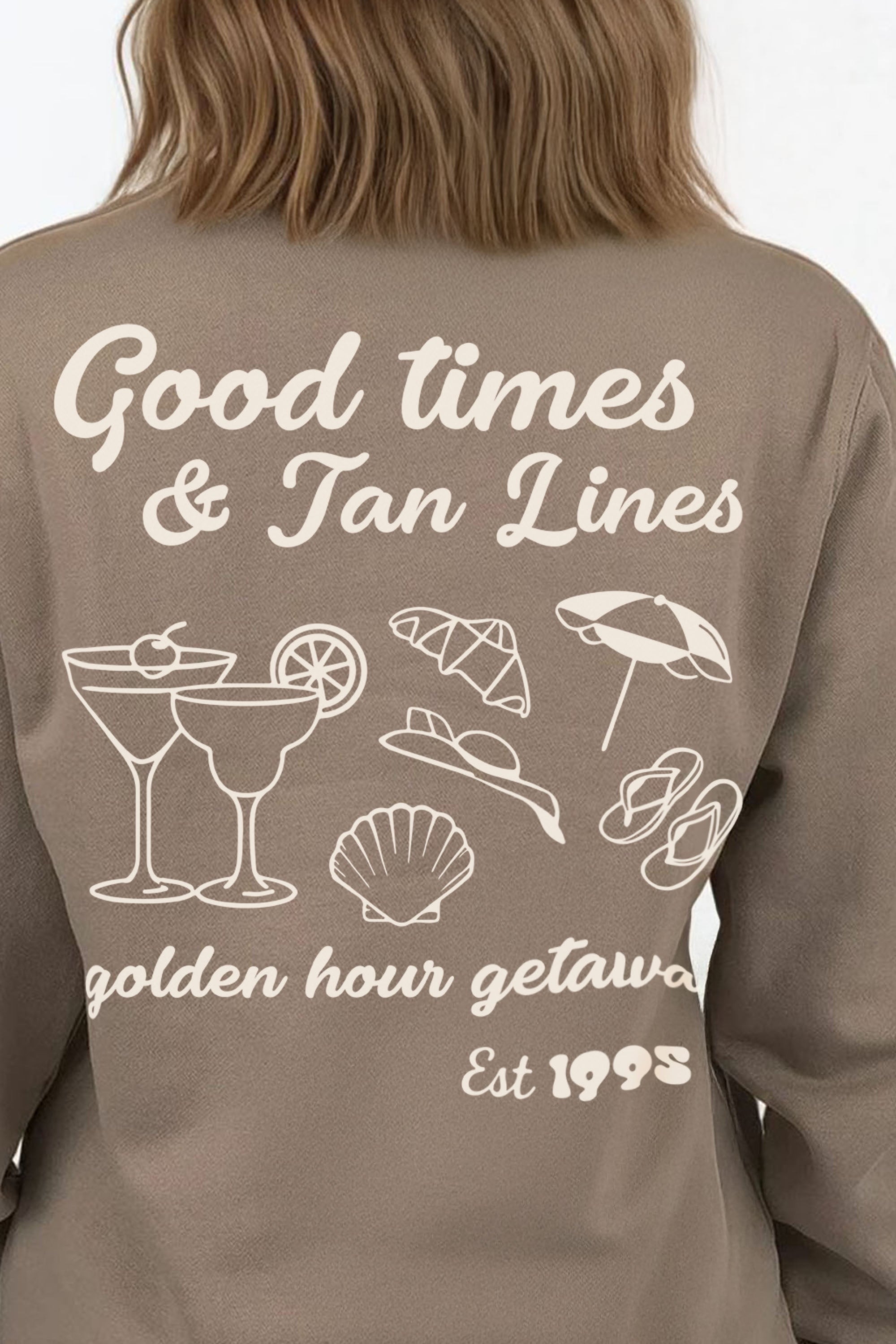 Good Times Printed Sweatshirt