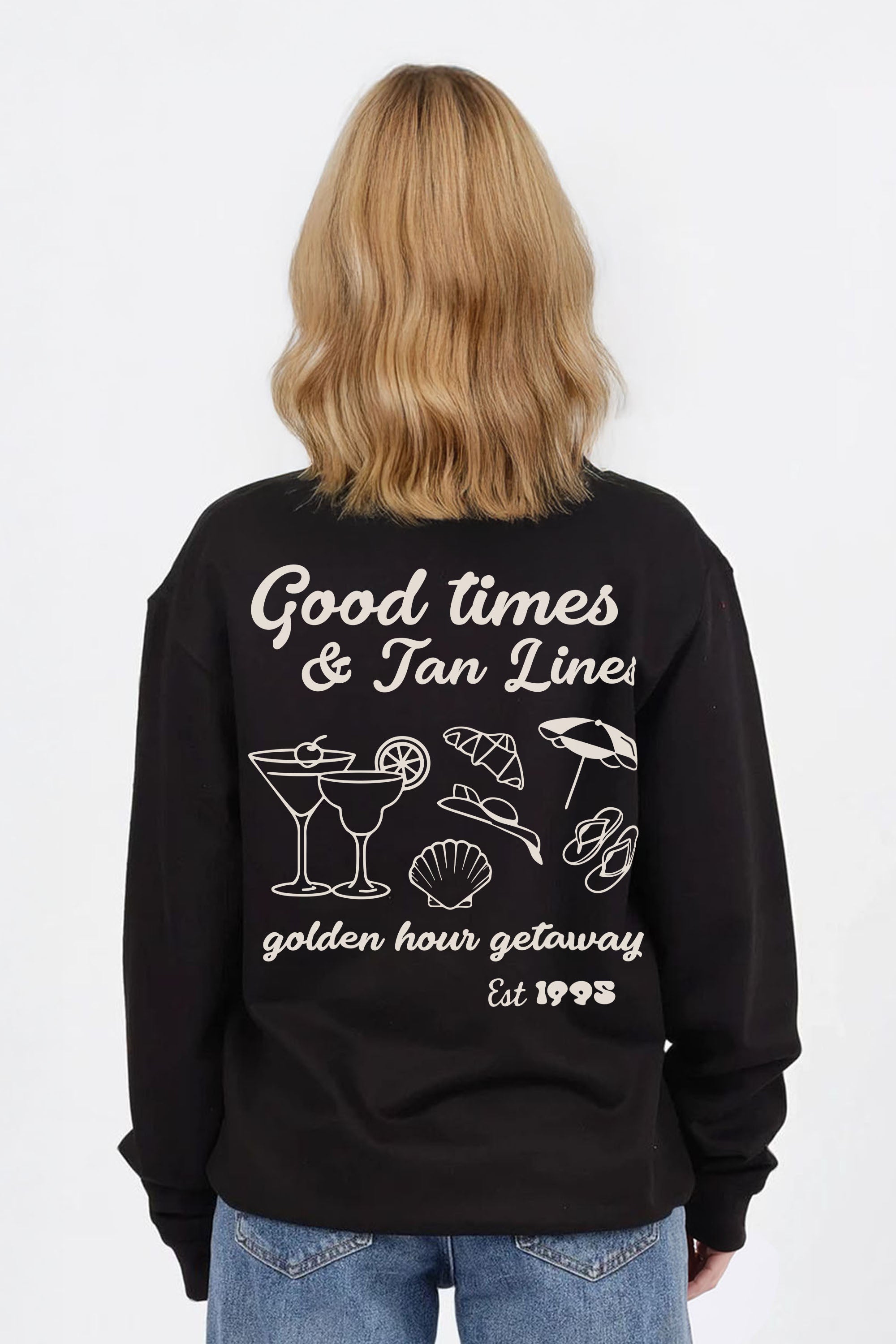 Good Times Printed Sweatshirt