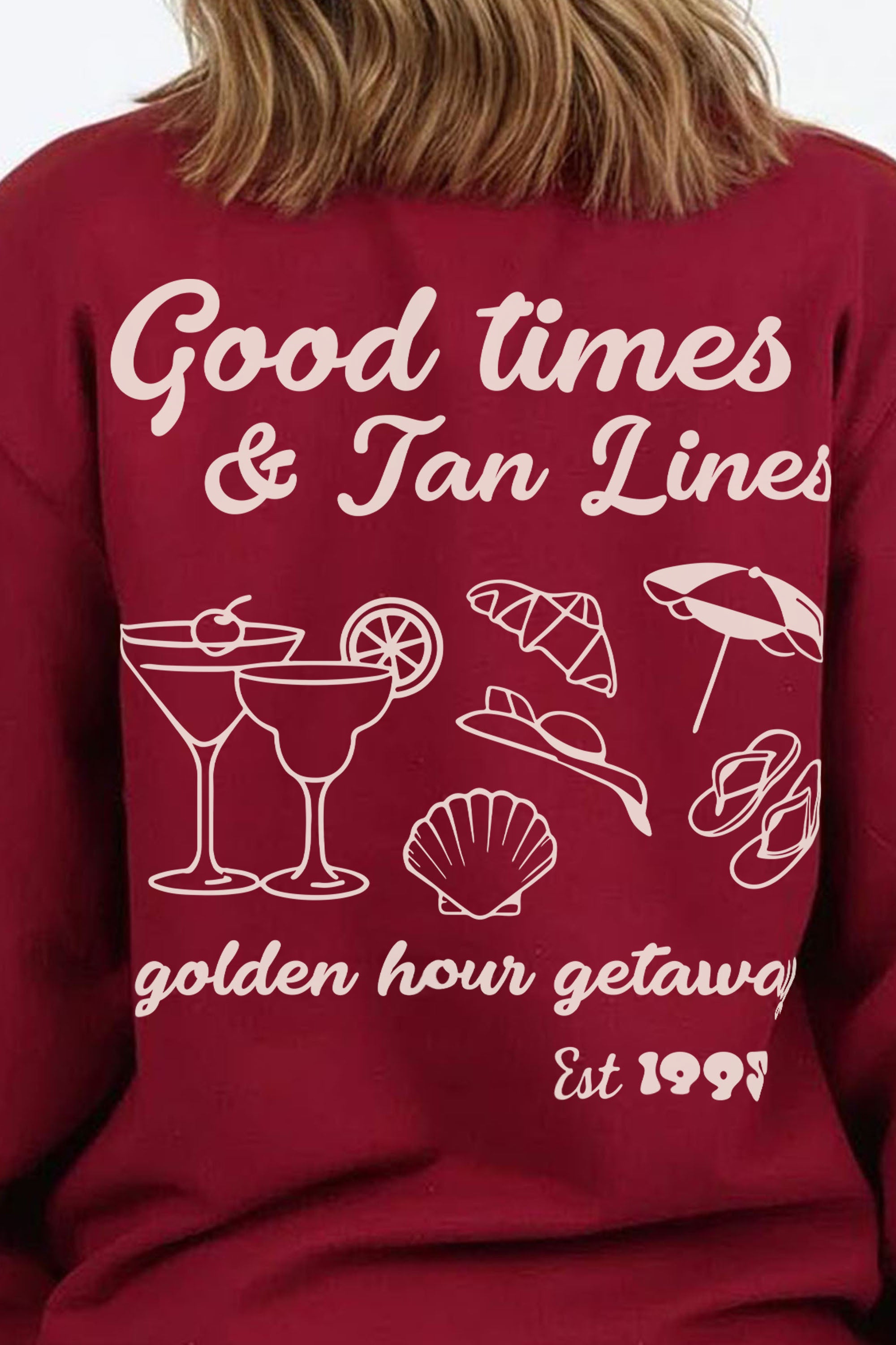 Good Times Printed Sweatshirt