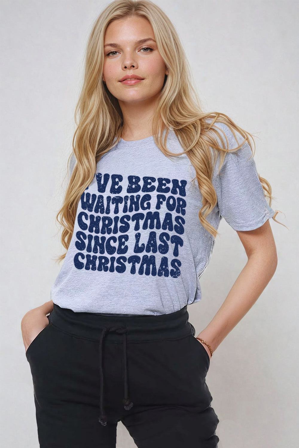 Been Waiting for Christmas Printed T-Shirt (Custom Pack)