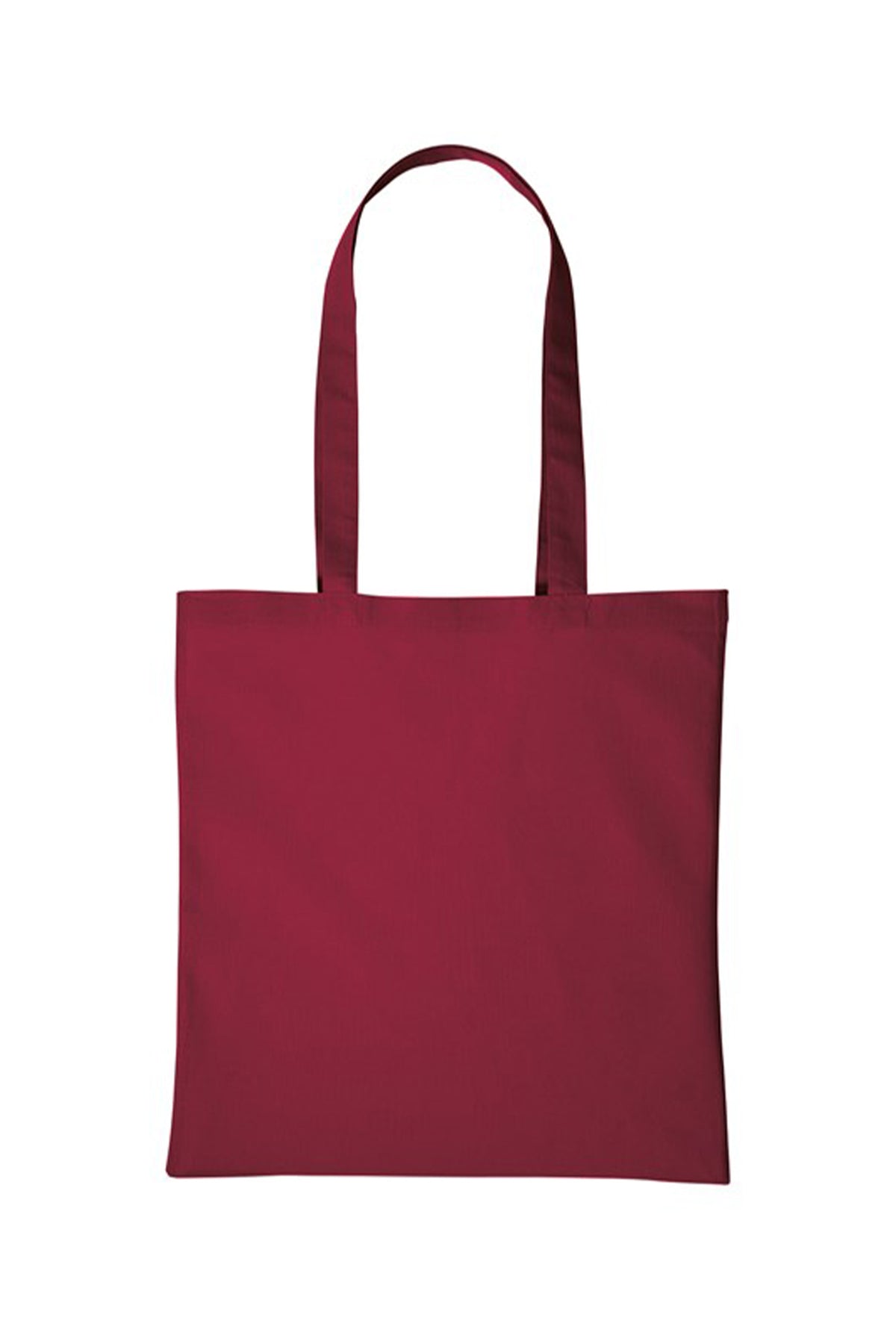 Custom Printed Cotton Shopper Long Handle Canvas Bag