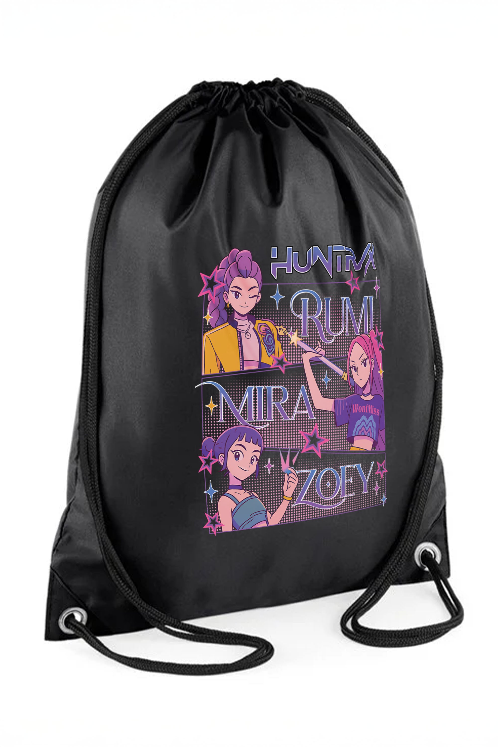 Huntrix Girl Squad Printed Water-Resistant Pe/Kit Bag