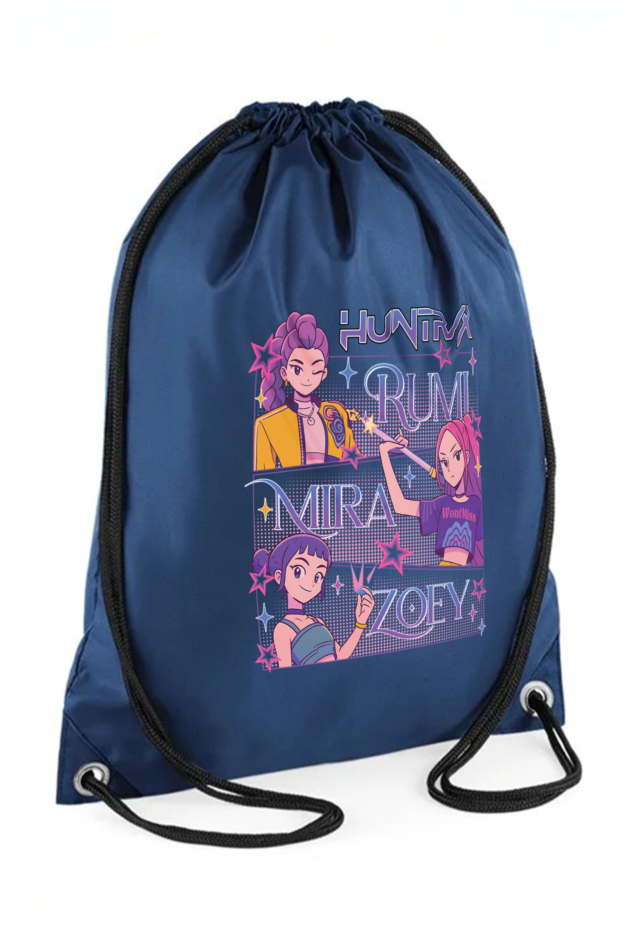 Huntrix Girl Squad Printed Water-Resistant Pe/Kit Bag