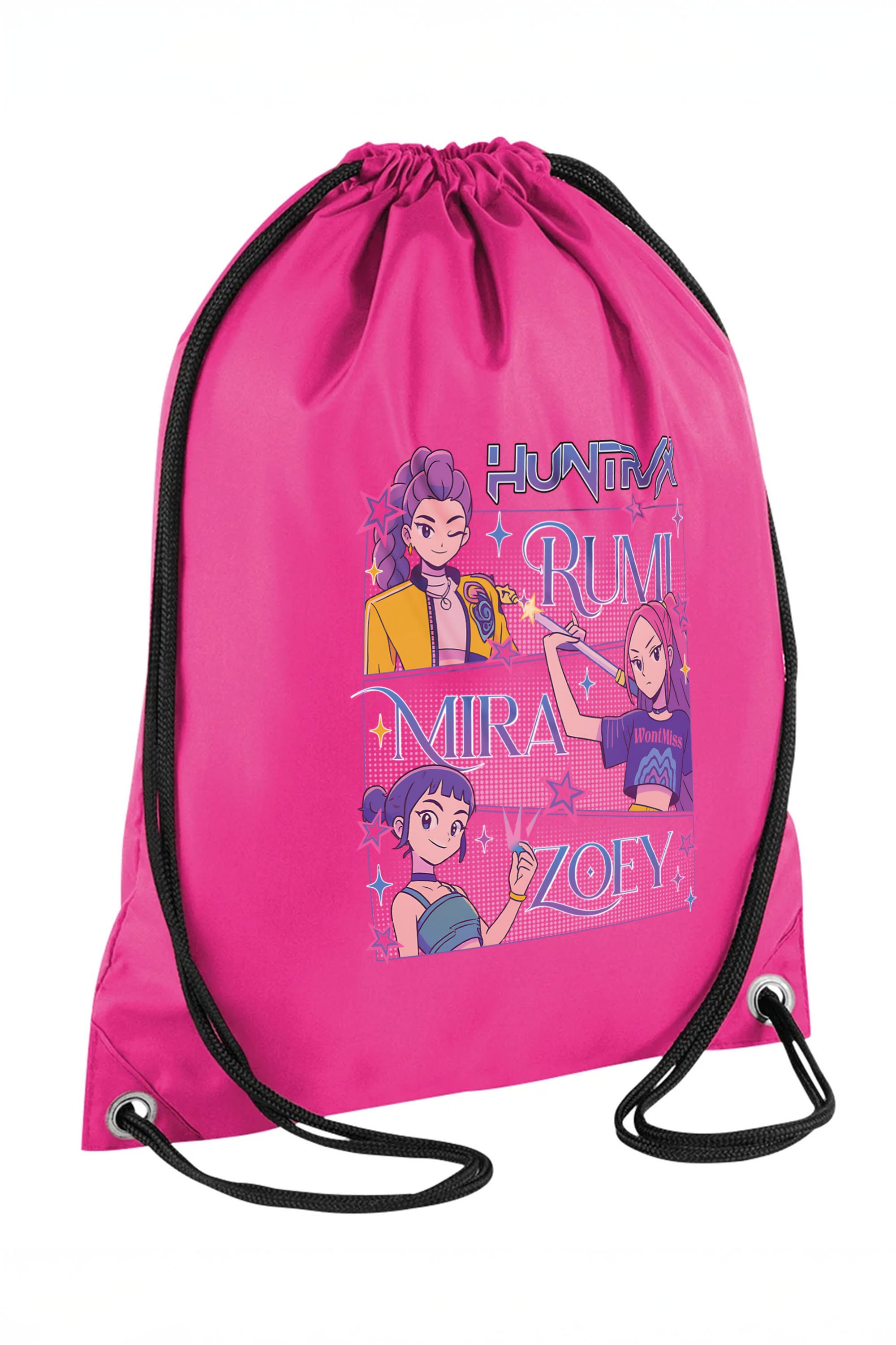 Huntrix Girl Squad Printed Water-Resistant Pe/Kit Bag