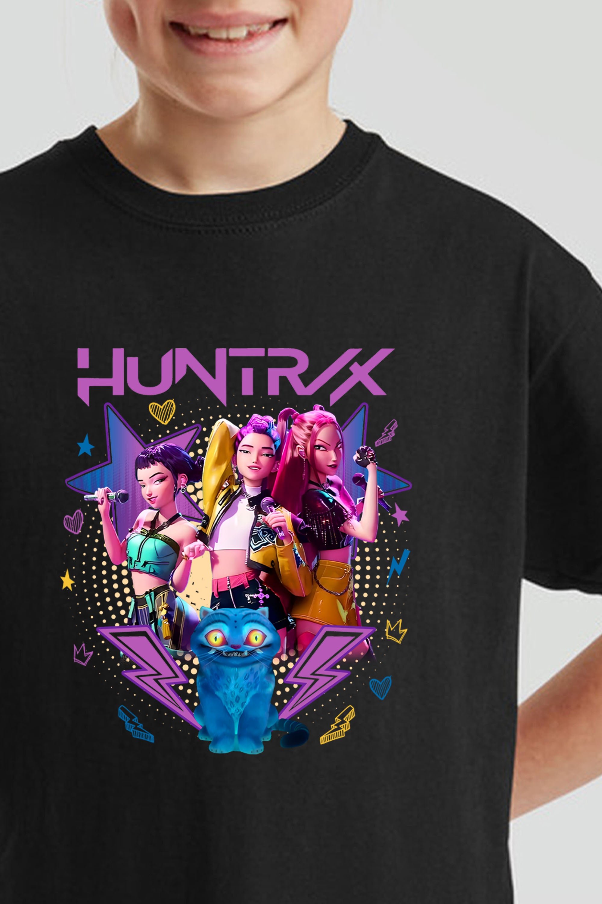 Kids Huntrix Printed T-Shirt