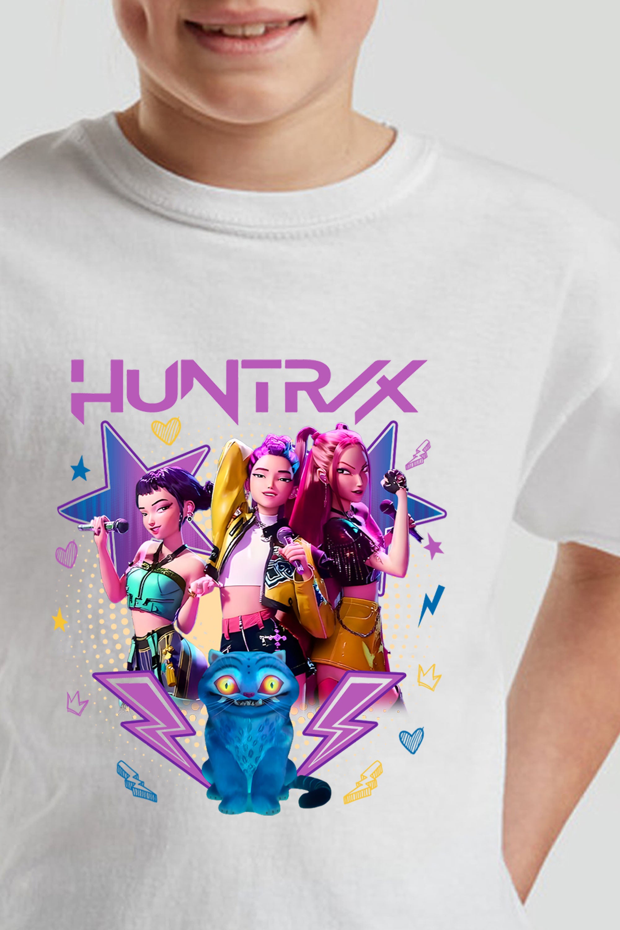 Kids Huntrix Printed T-Shirt