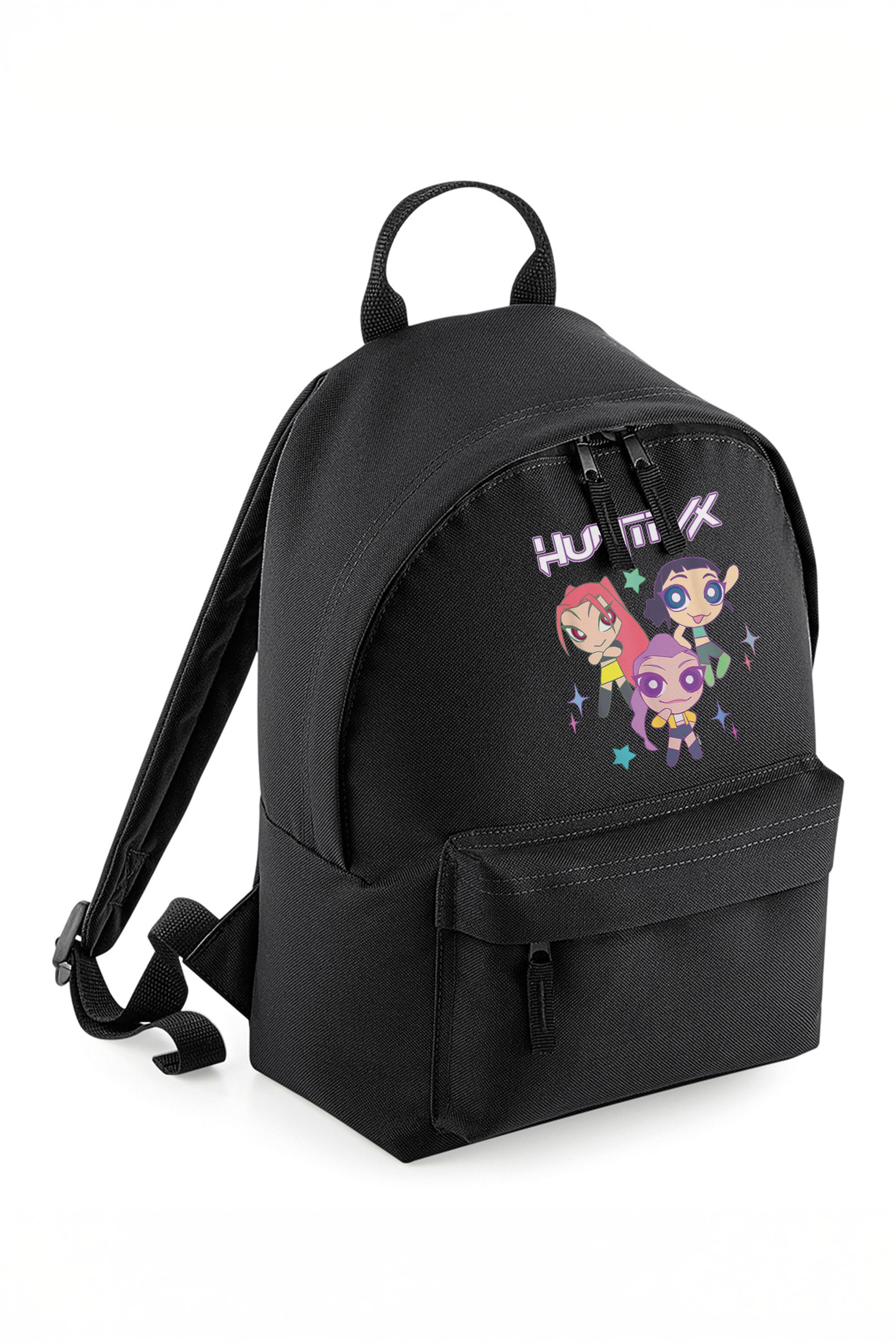 Huntrix Anime Graphic Printed Mini Backpack
