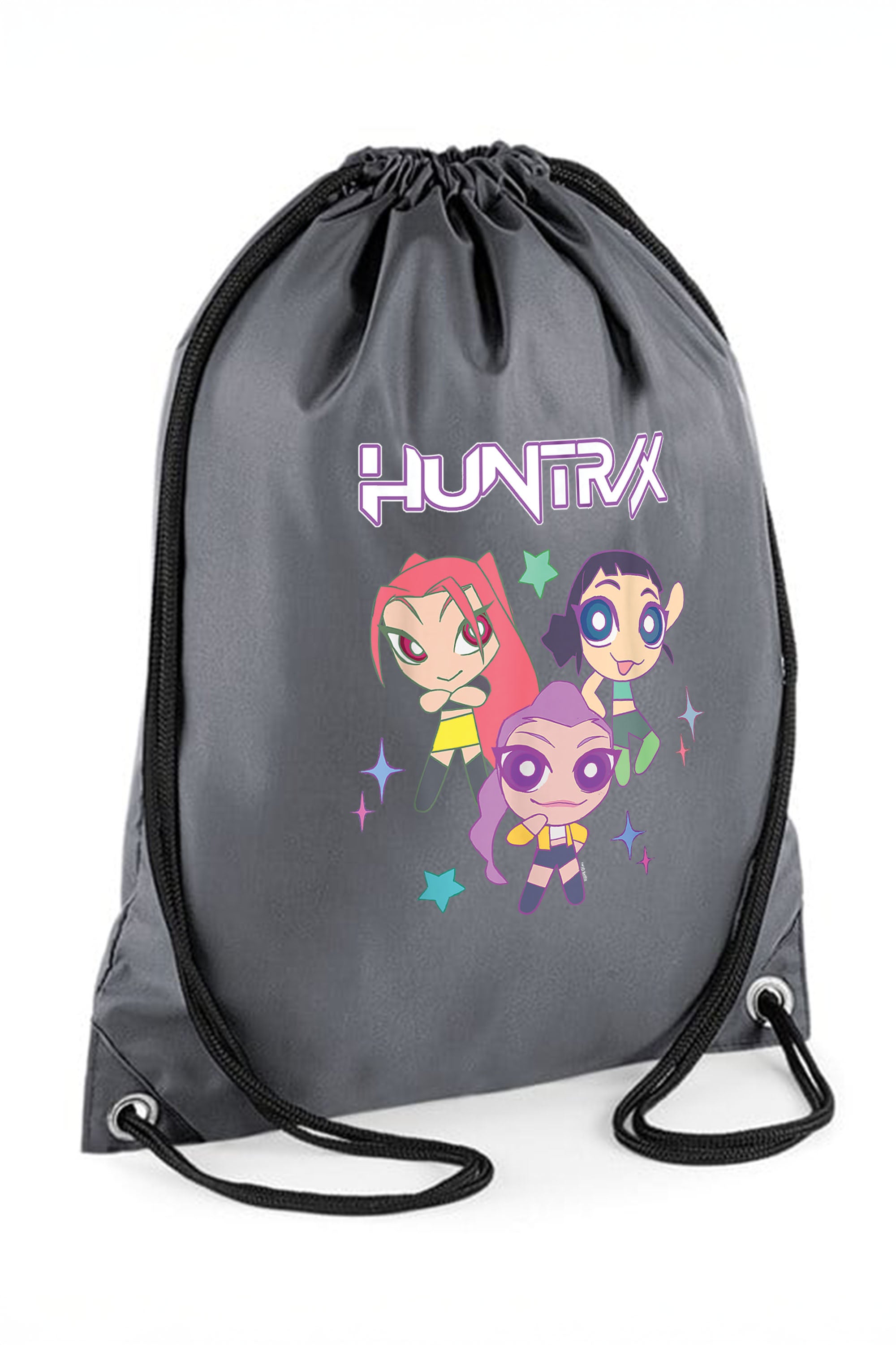 Huntrix Anime Graphic Printed Water-Resistant Pe/Kit Bag
