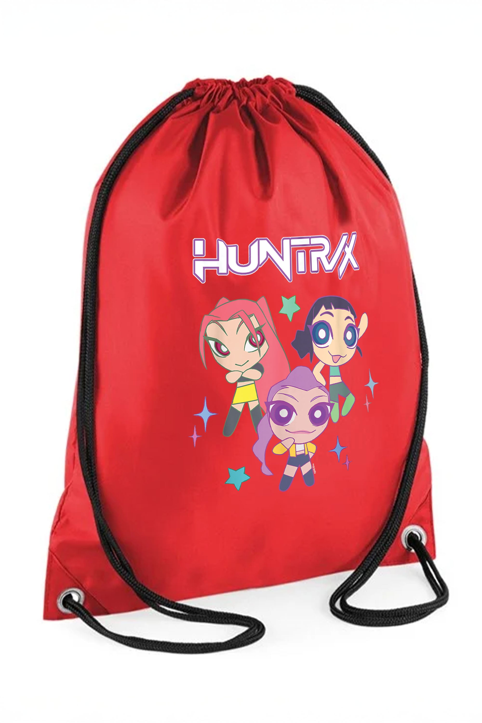 Huntrix Anime Graphic Printed Water-Resistant Pe/Kit Bag