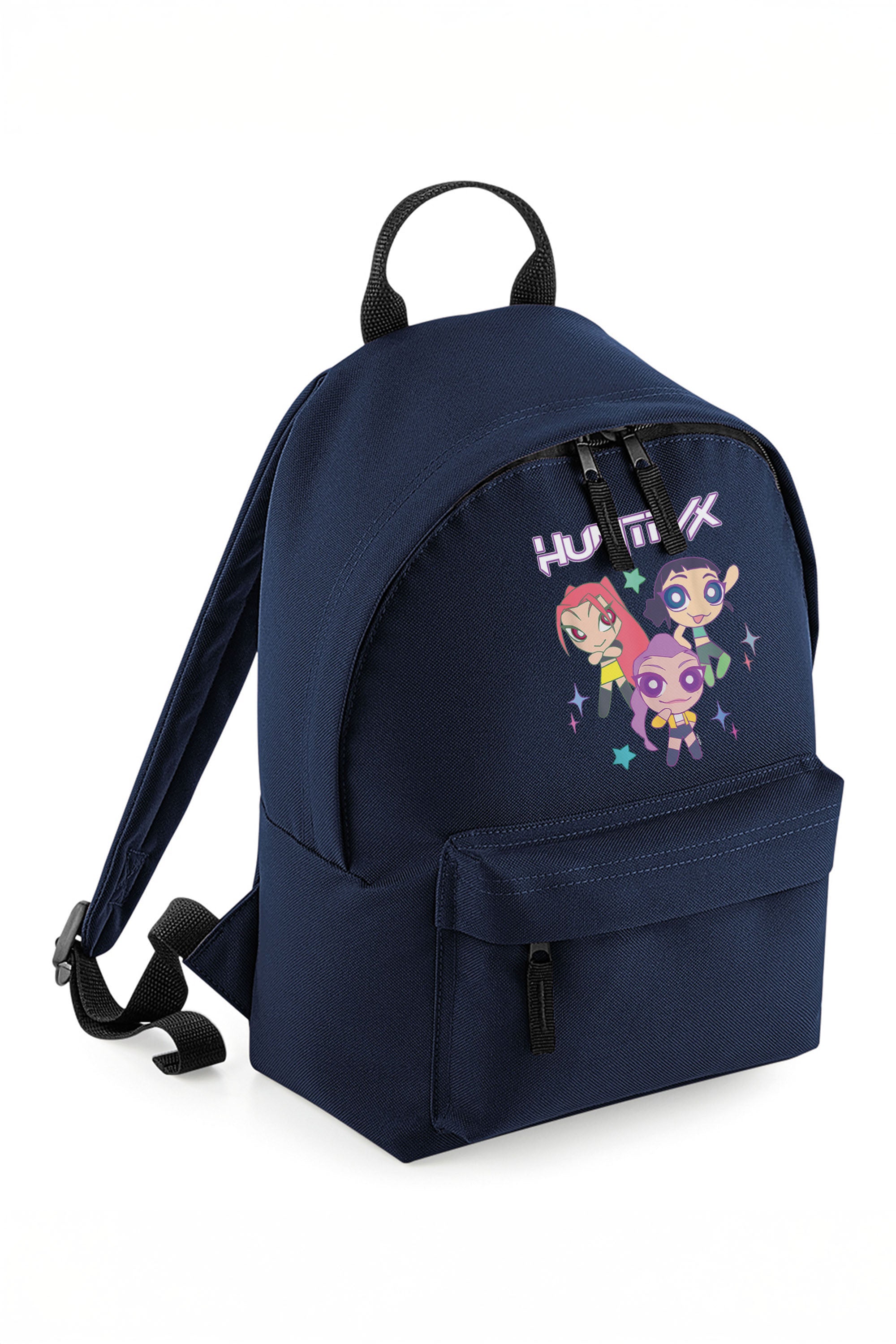 Huntrix Anime Graphic Printed Mini Backpack