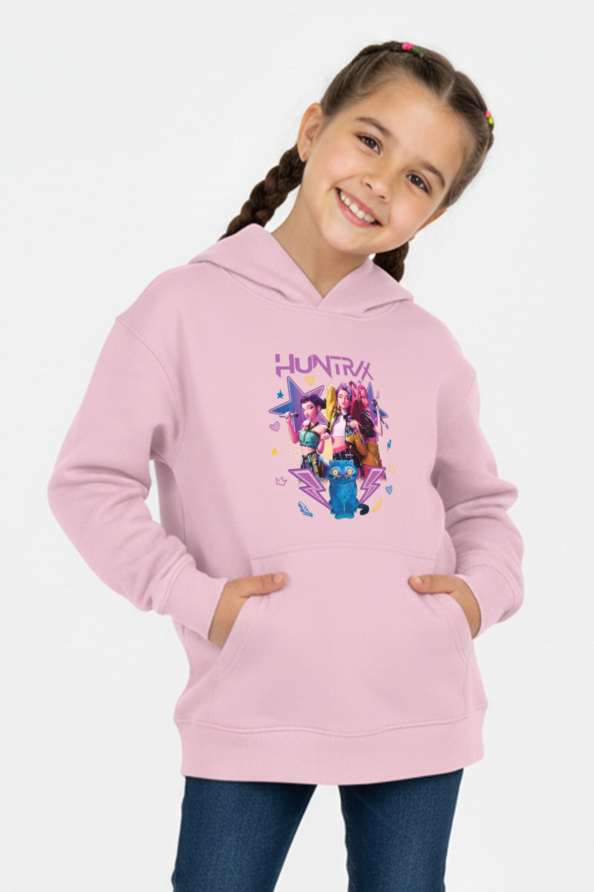 Kids Huntrix Printed Hoodie