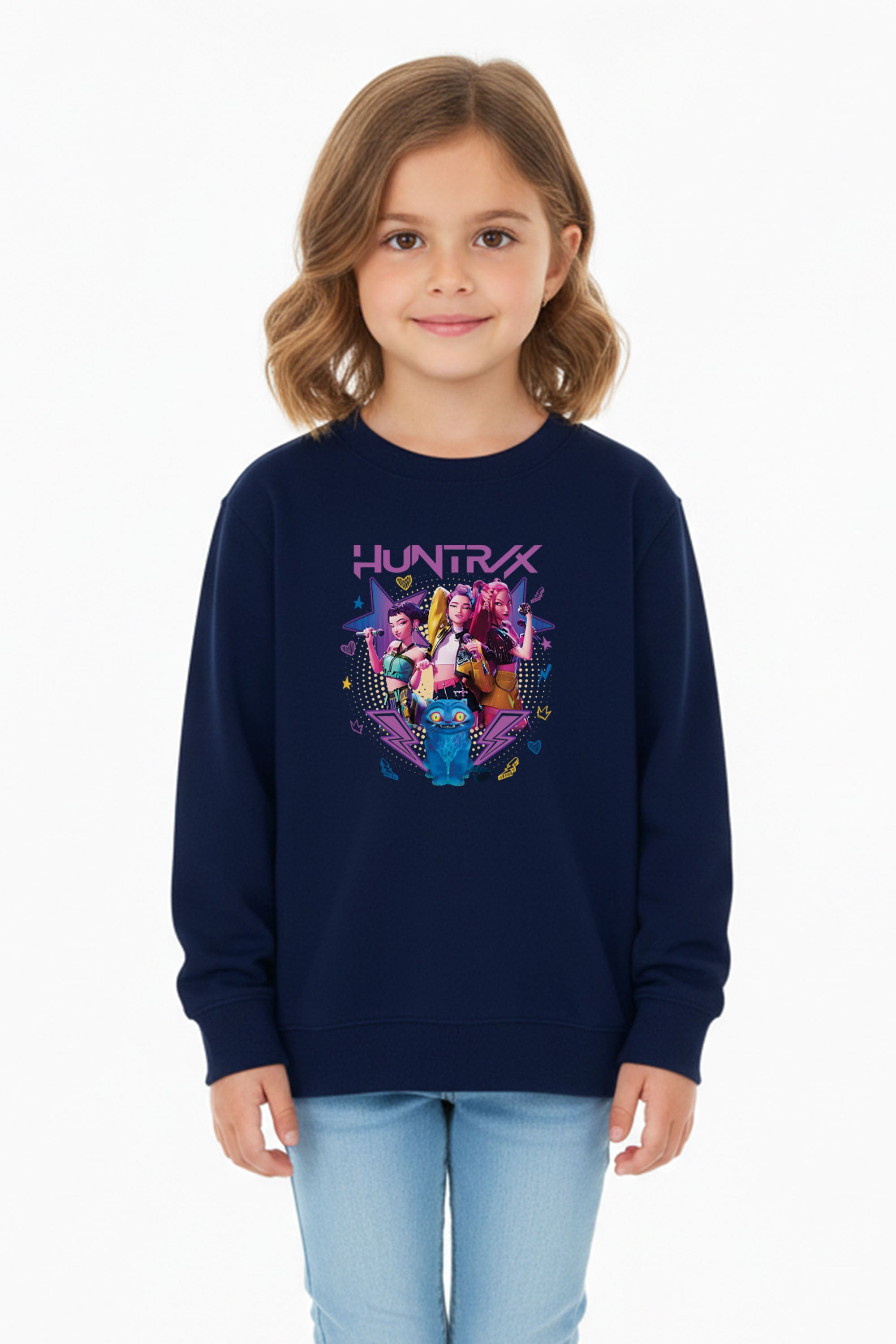 Kids Huntrix Printed Sweatshirt