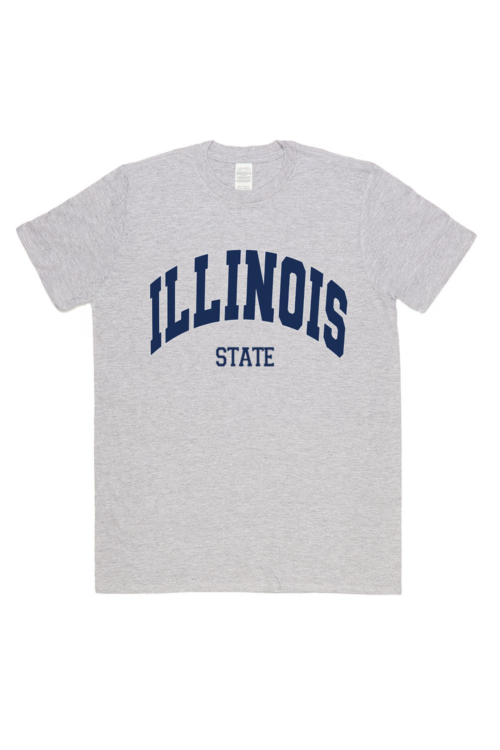Illinois T-Shirt in Ash Grey (Custom Packs)