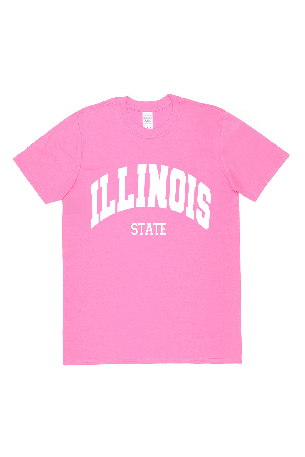 Illinois T-Shirt in Azalea (Custom Packs)