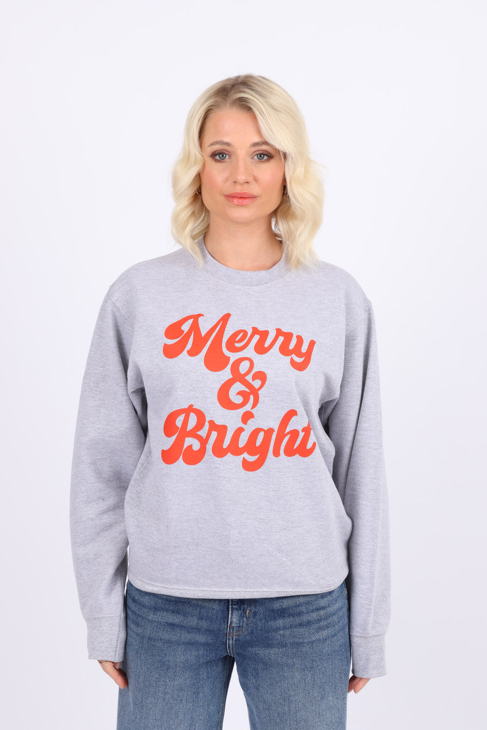 Merry And Bright Christmas Jumper (Pack of 4)