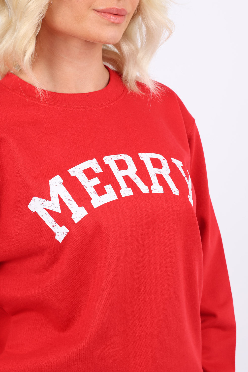 Merry Printed Christmas Jumper (Pack of 4) | Christmas Jumper