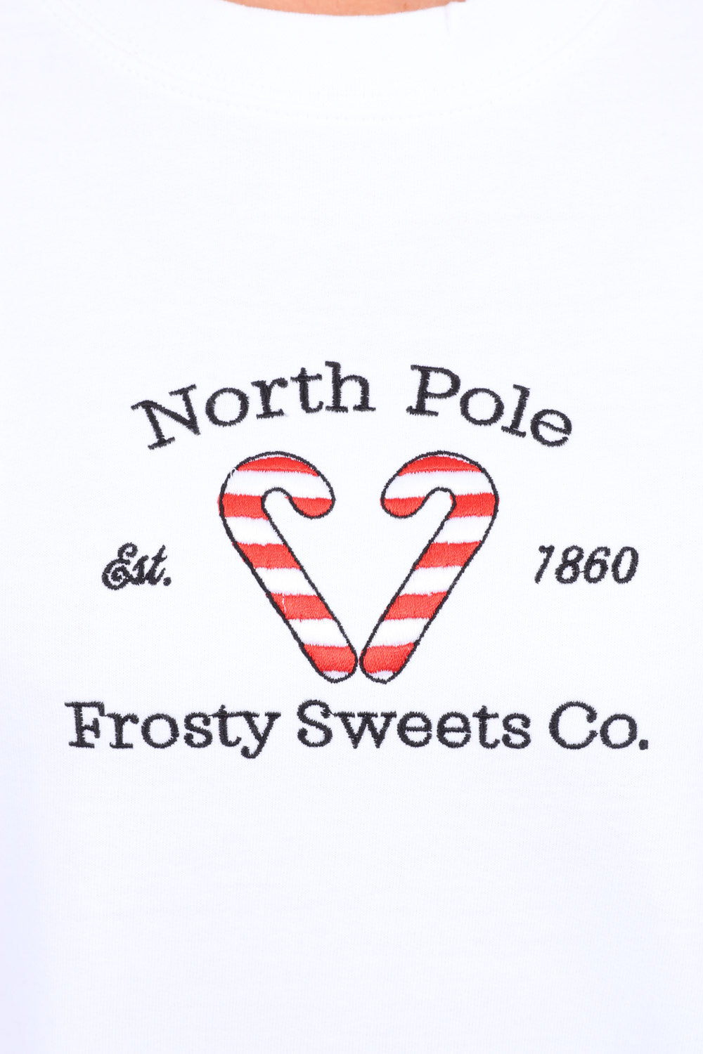 Frosty Sweets Co Embroidered Sweatshirt