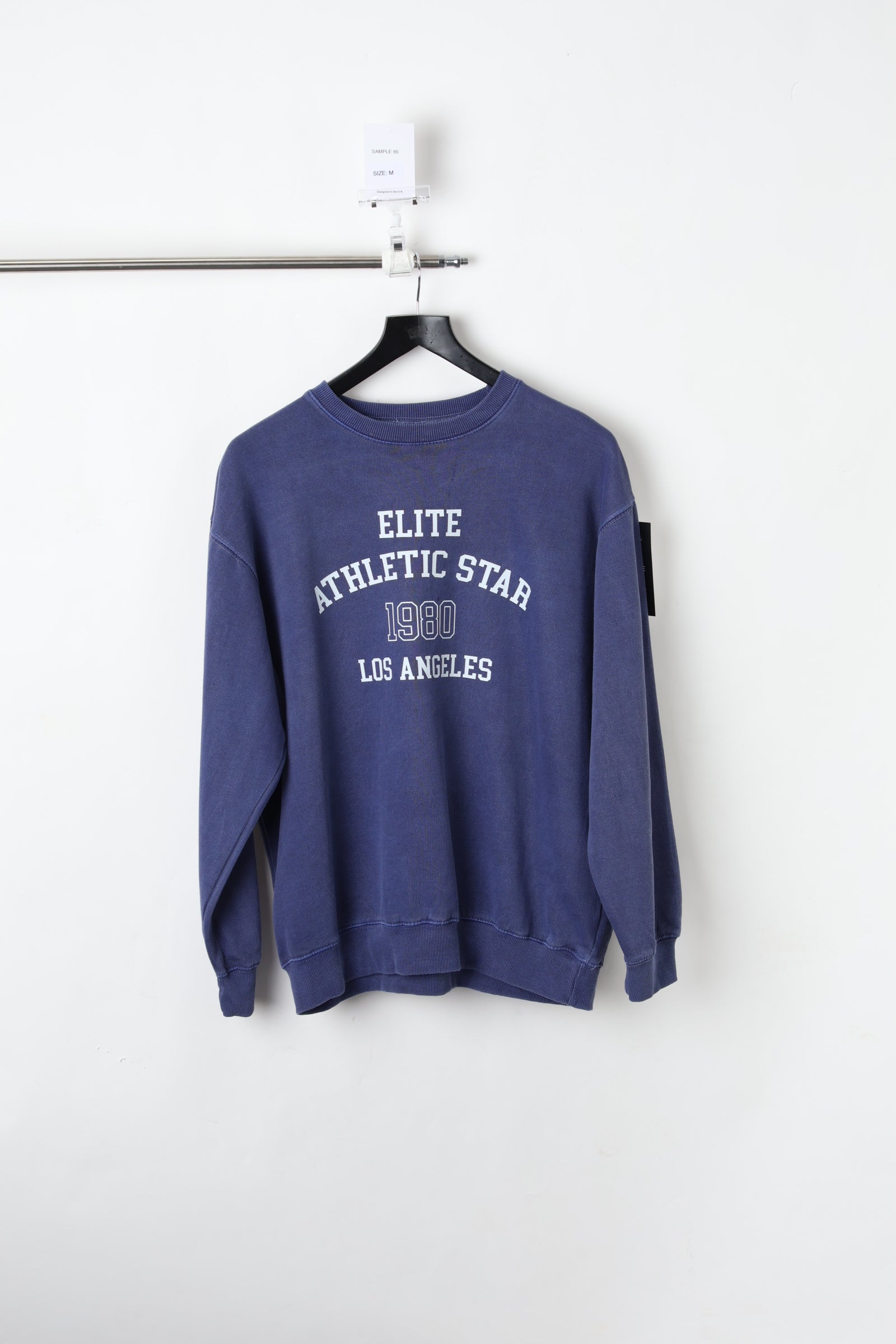 Elite Athletic Navvy Washed Sweatshirt (Size M) – Sample