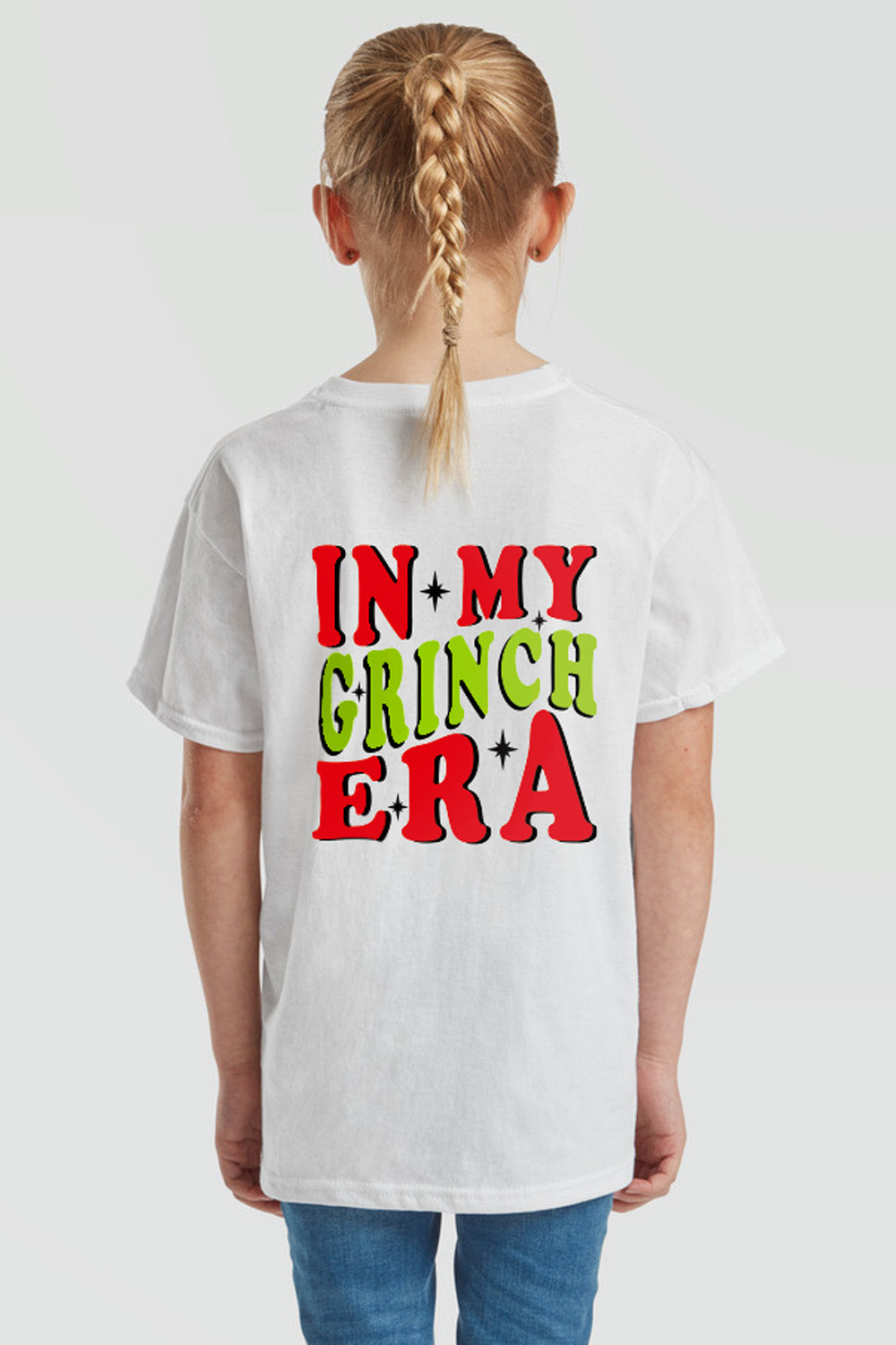 Kids In My Grinch Era Christmas T-Shirt ( Pack of 5)