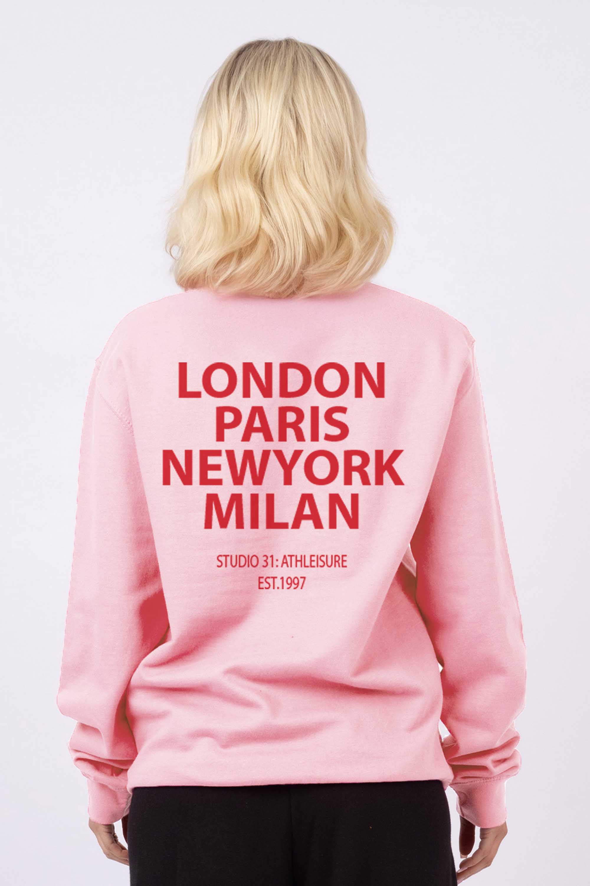 Athleisure Studio Graphic Printed Sweatshirt