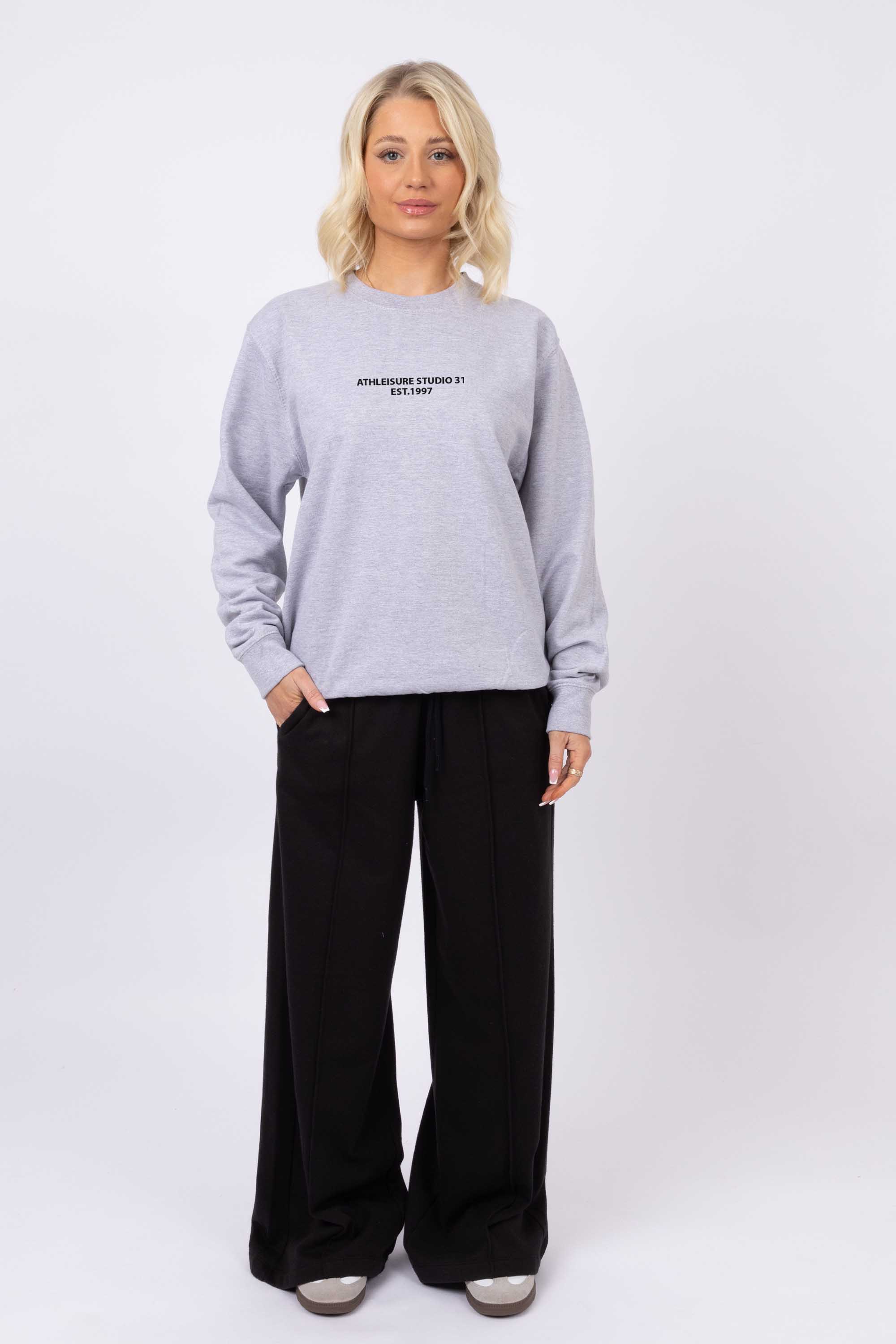 Athleisure Studio Graphic Printed Sweatshirt